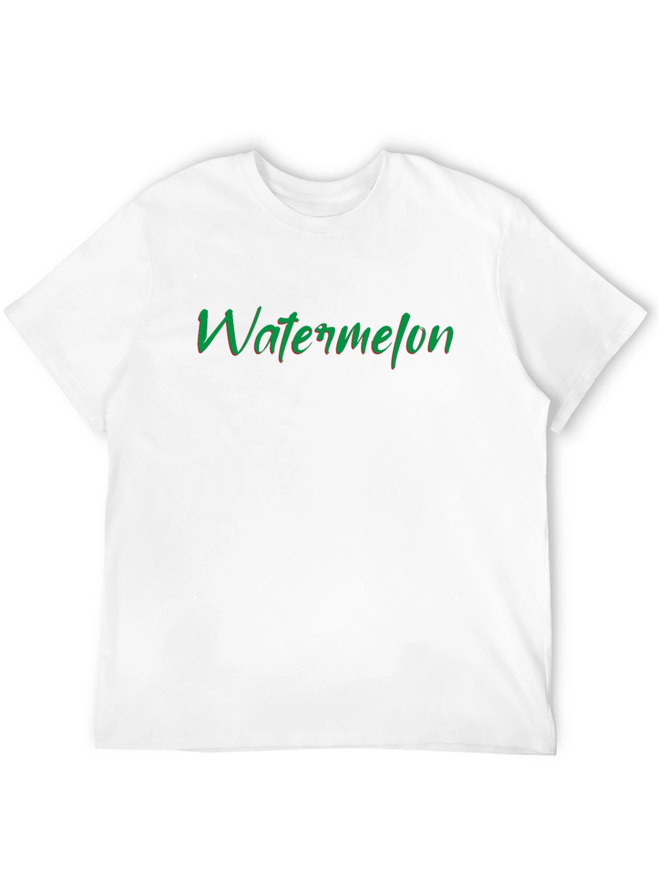 Watermelon Graphic Tee - Casual Black T-Shirt