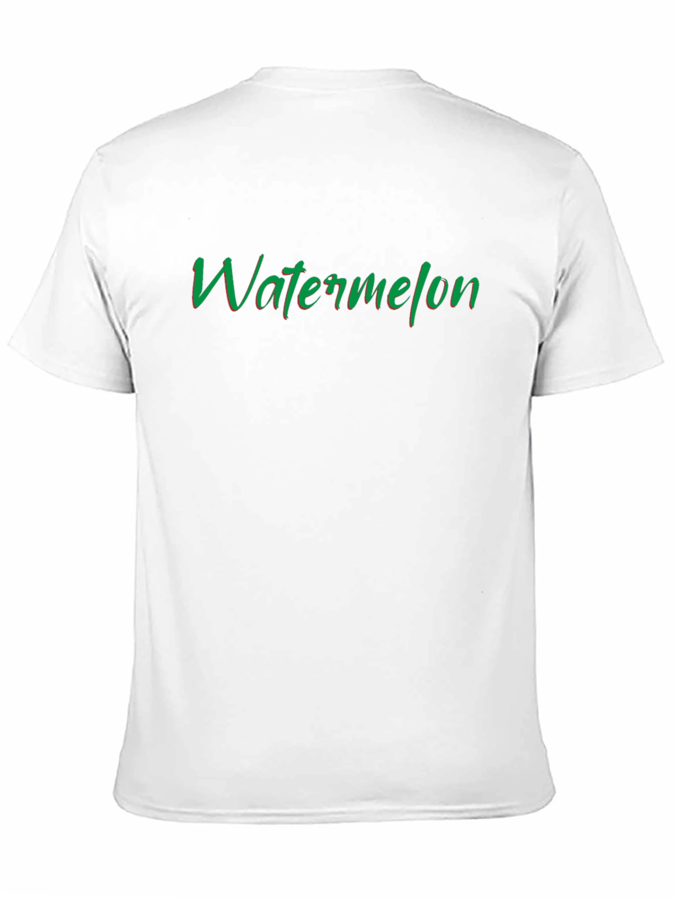 Watermelon Graphic Tee - Casual Black T-Shirt
