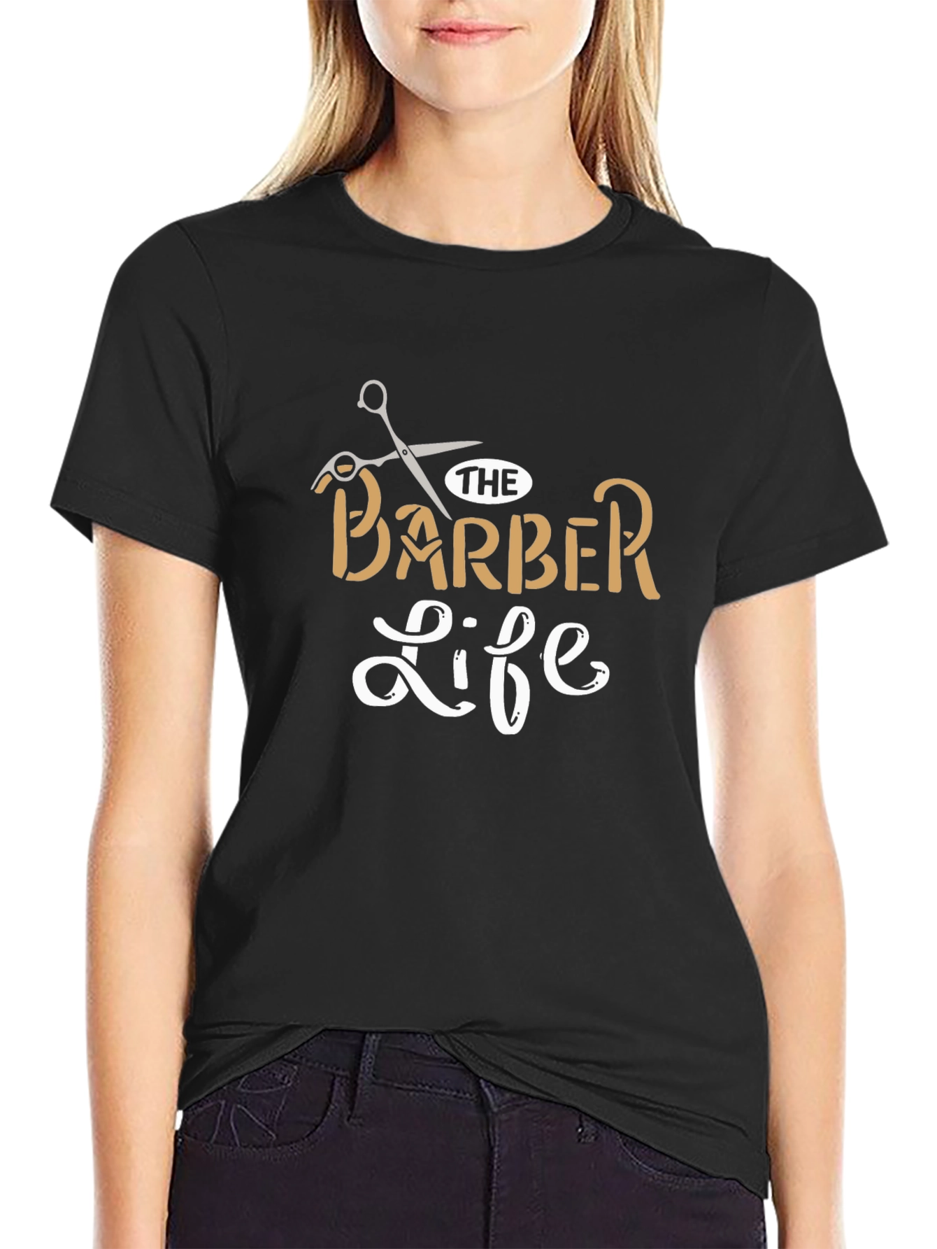 The Barber Life T-Shirt - Stylish Hairdresser Apparel