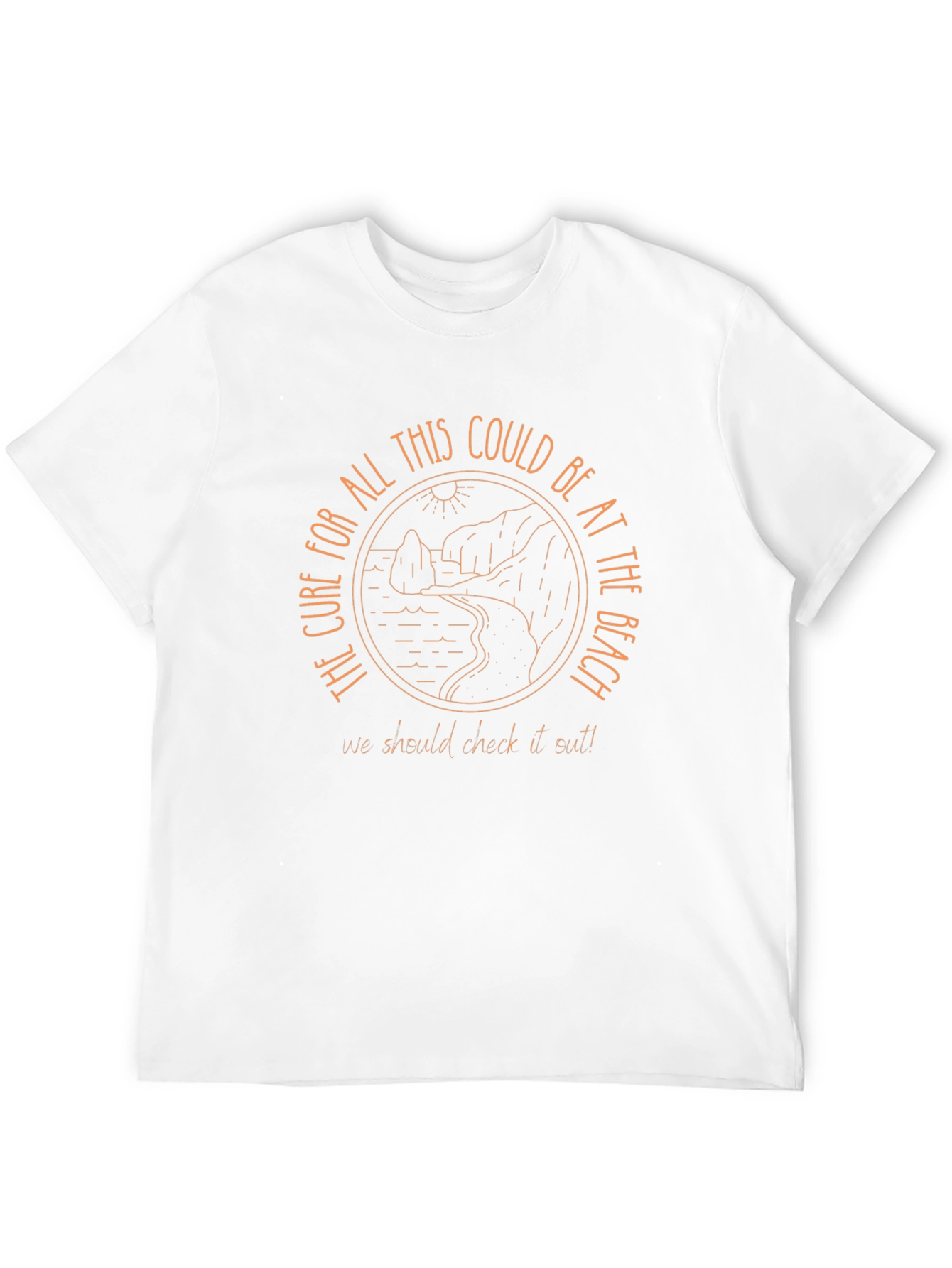 Beach Cure Graphic Tee - Relaxed Fit