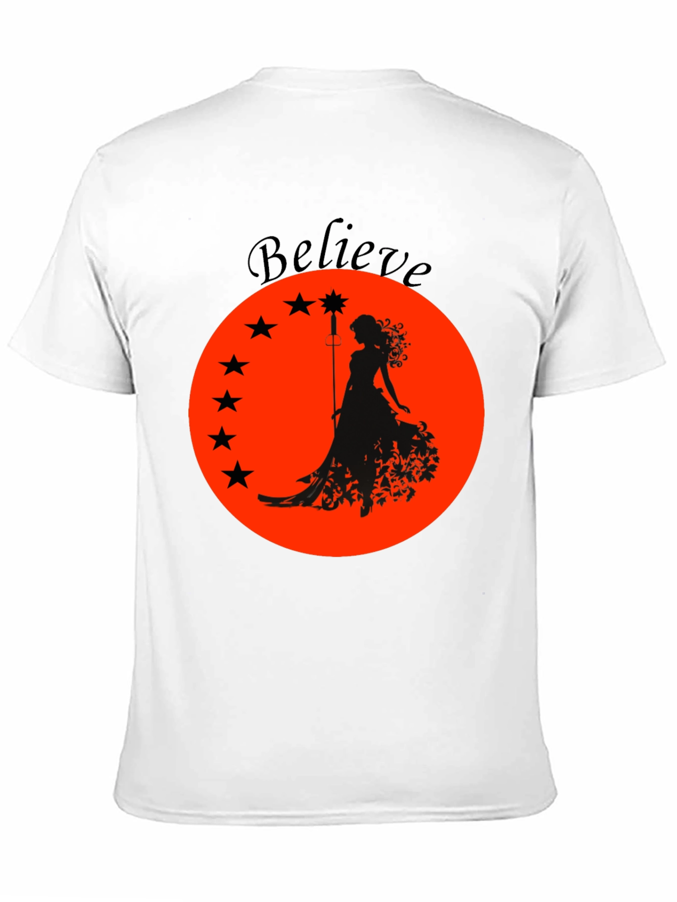 Believe Graphic Tee - Black Unisex T-Shirt