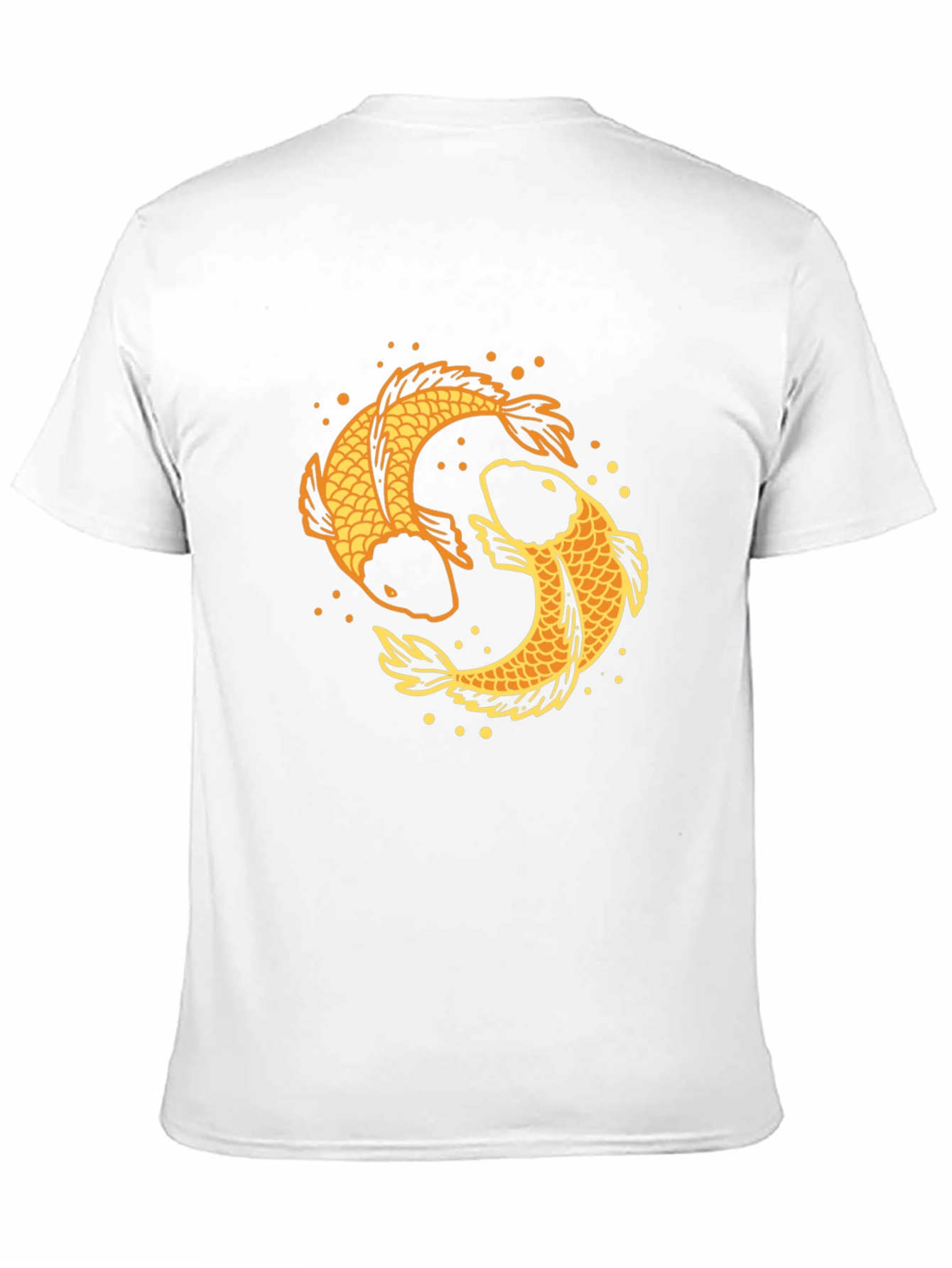 Yin Yang Koi Fish Graphic Tee