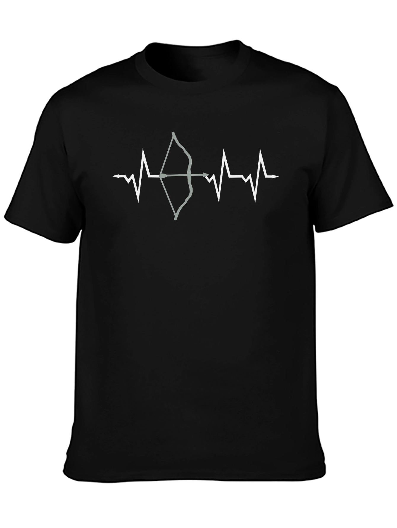 Archer Heartbeat Graphic Tee - Bow and Arrow T-Shirt