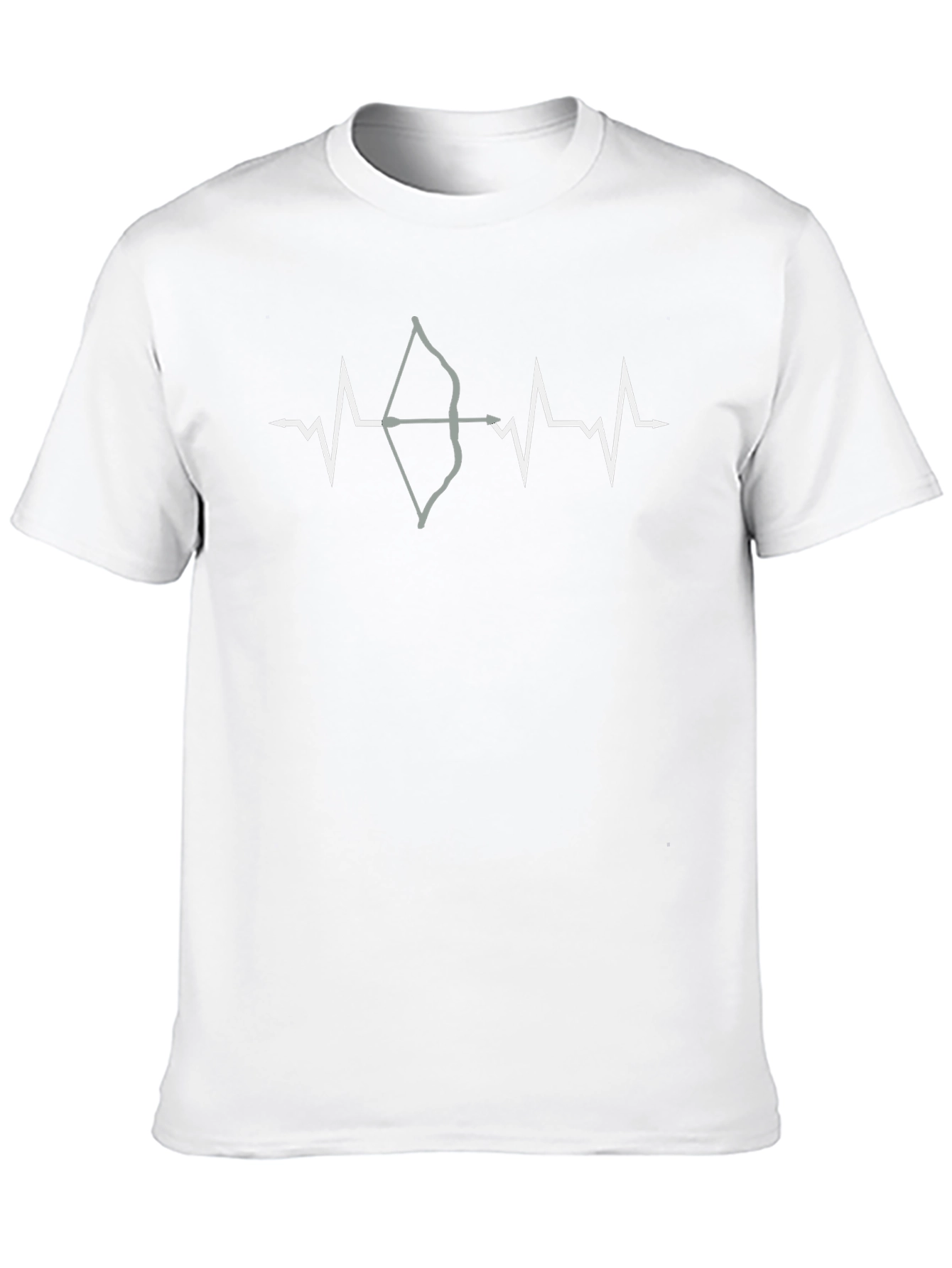Archer Heartbeat Graphic Tee - Bow and Arrow T-Shirt