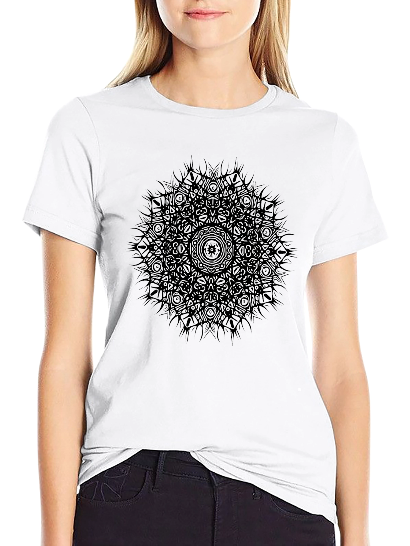 Black Mandala T-Shirt