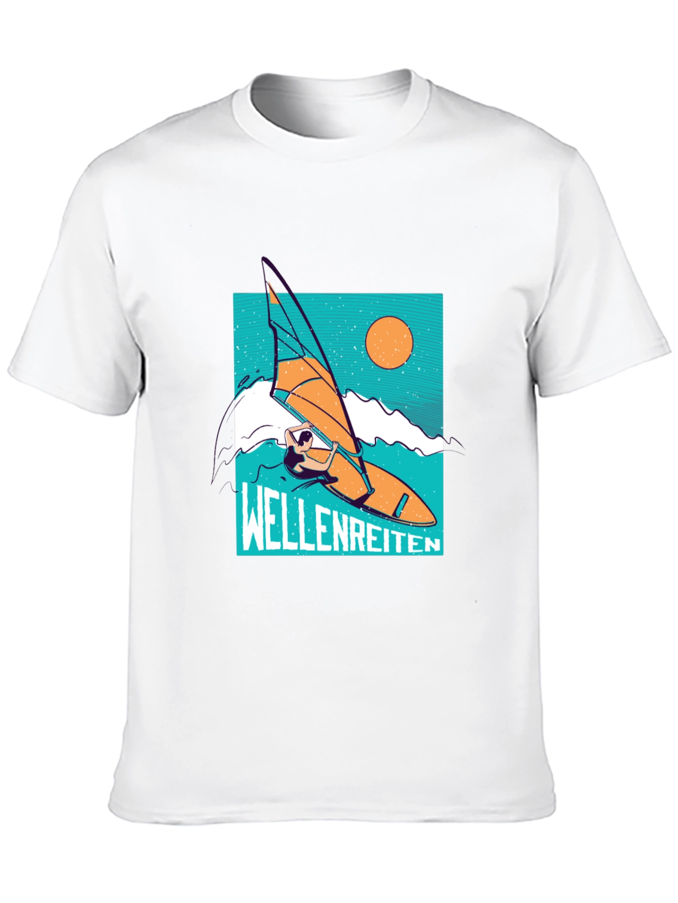 Wellenreiten T-Shirt - Black Graphic Tee