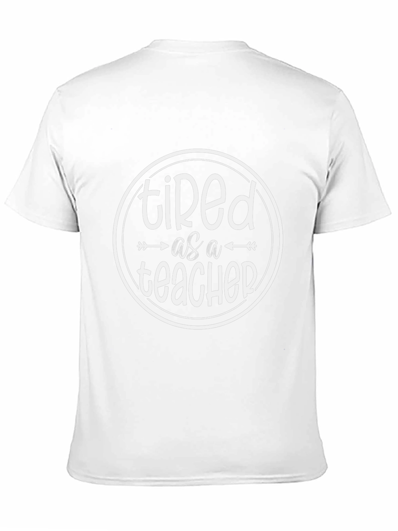 Tired as a Teacher Graphic Tee
