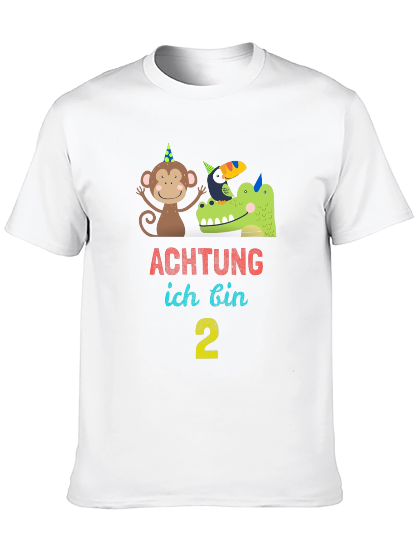 Achtung Ich Bin 2nd Birthday Shirt