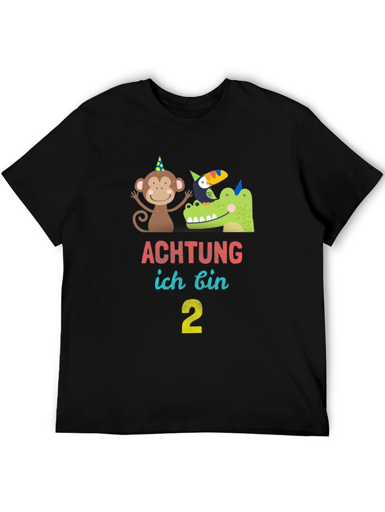 Achtung Ich Bin 2nd Birthday Shirt