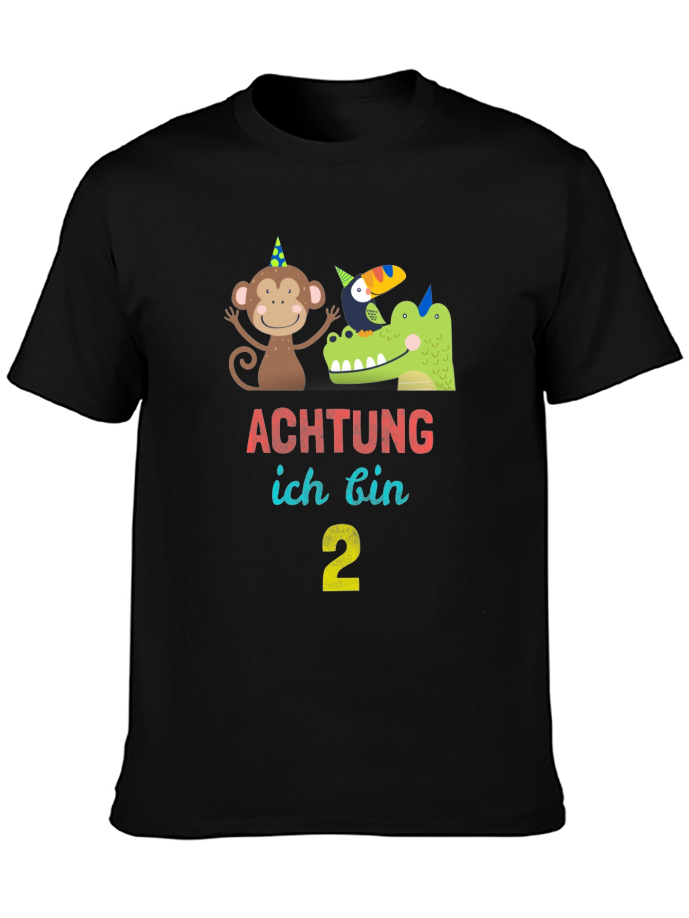 Achtung Ich Bin 2nd Birthday Shirt