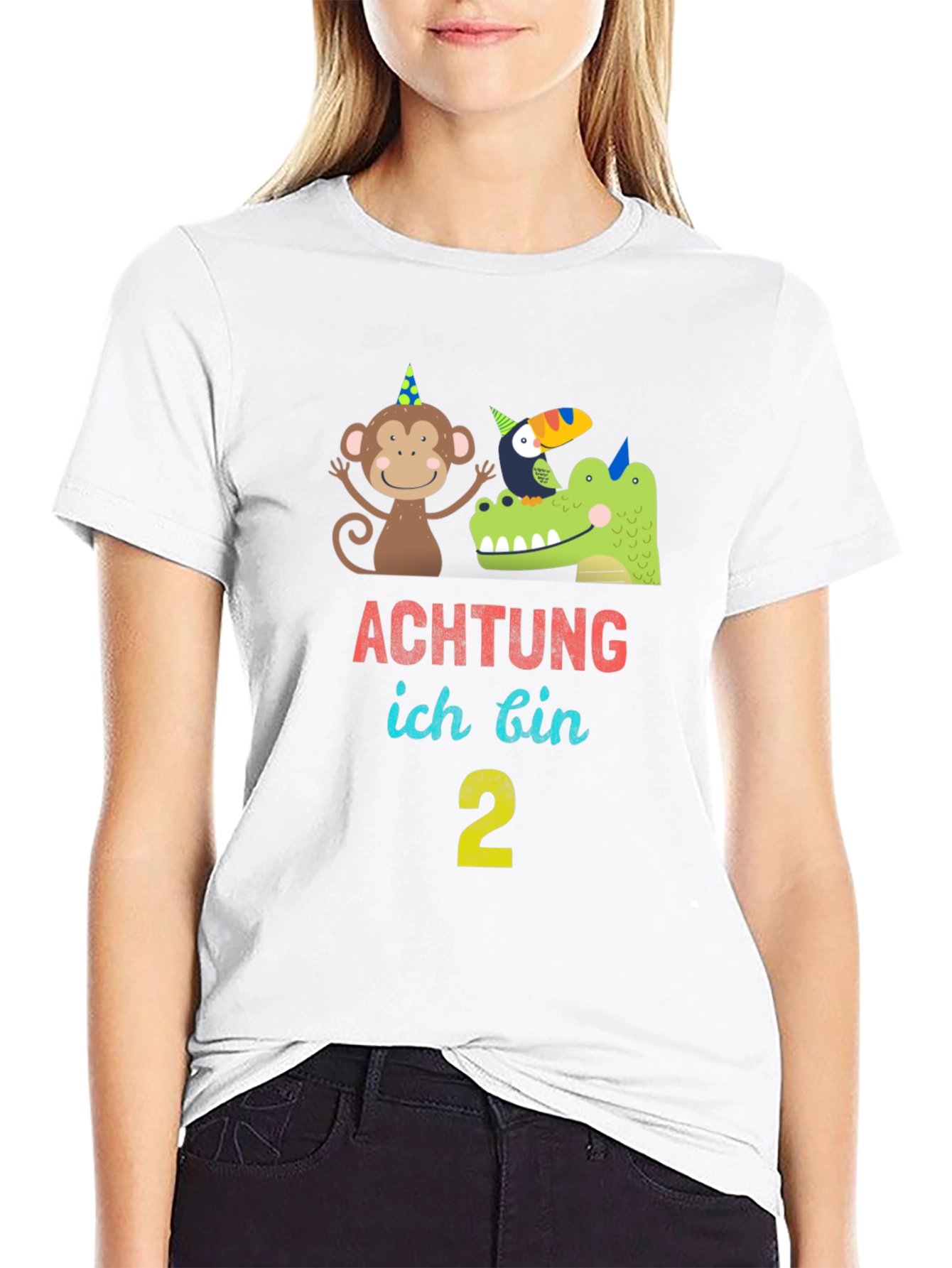Achtung Ich Bin 2nd Birthday Shirt