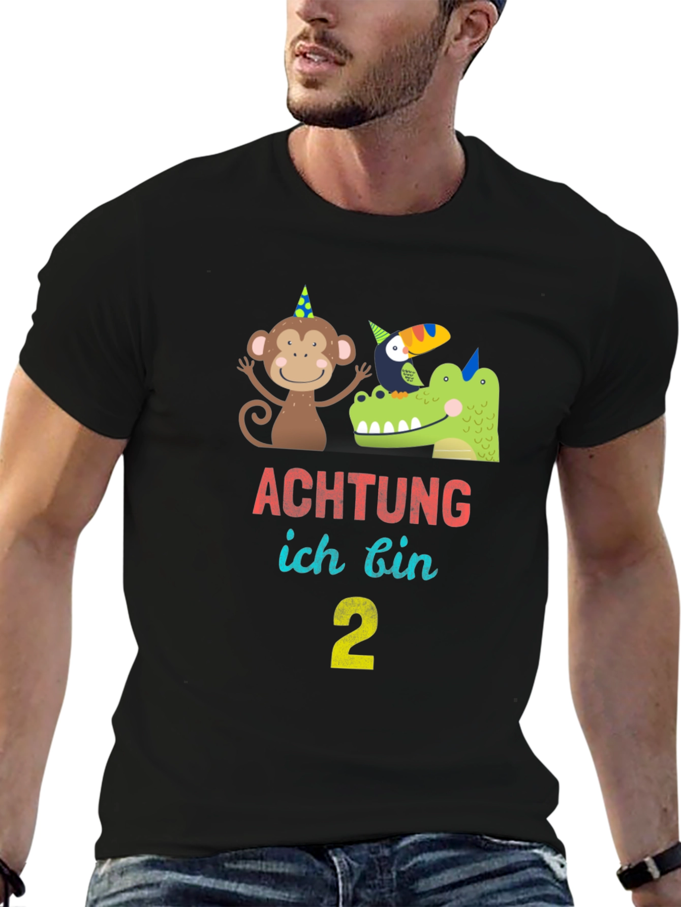 Achtung Ich Bin 2nd Birthday Shirt