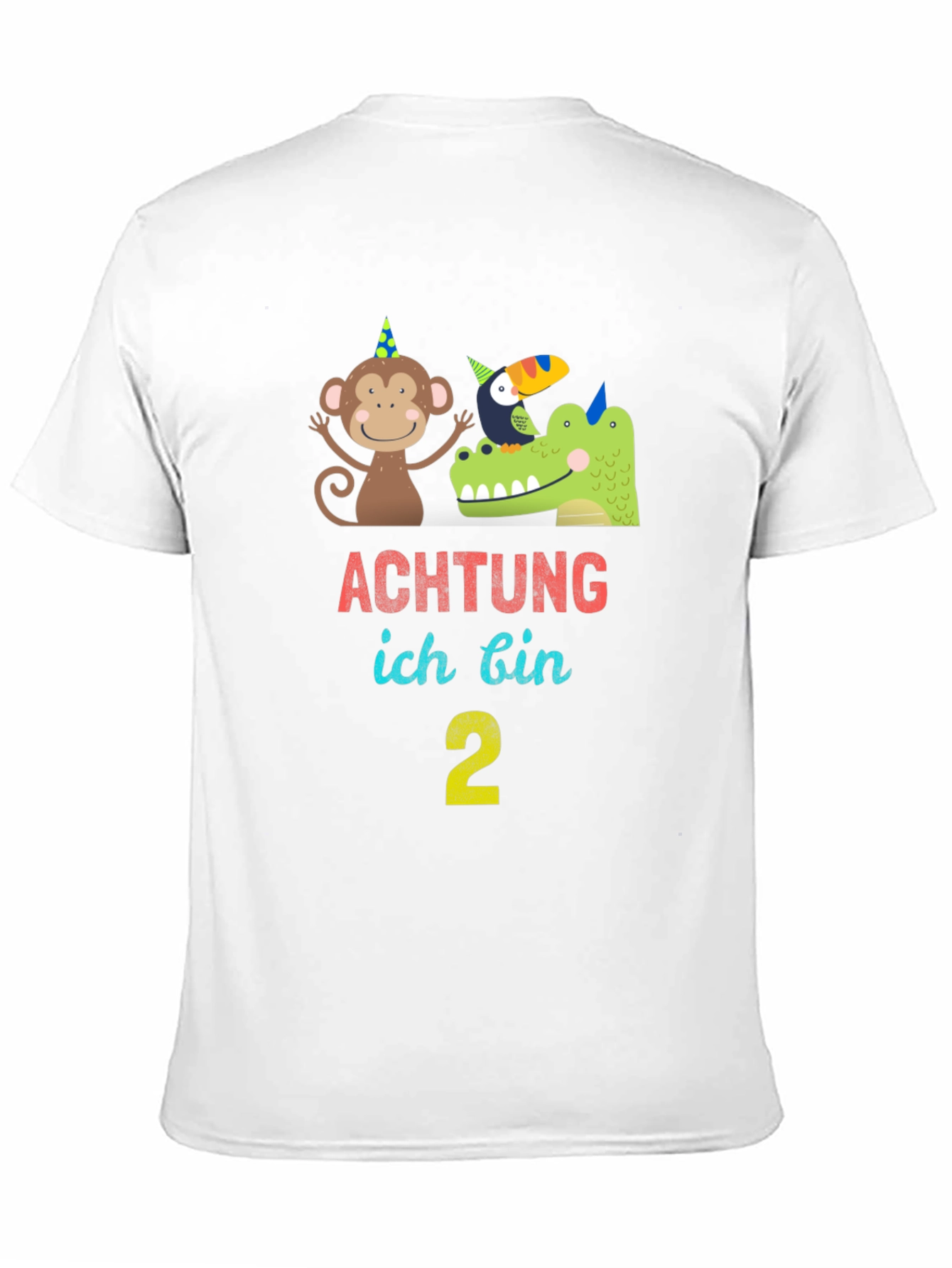 Achtung Ich Bin 2nd Birthday Shirt
