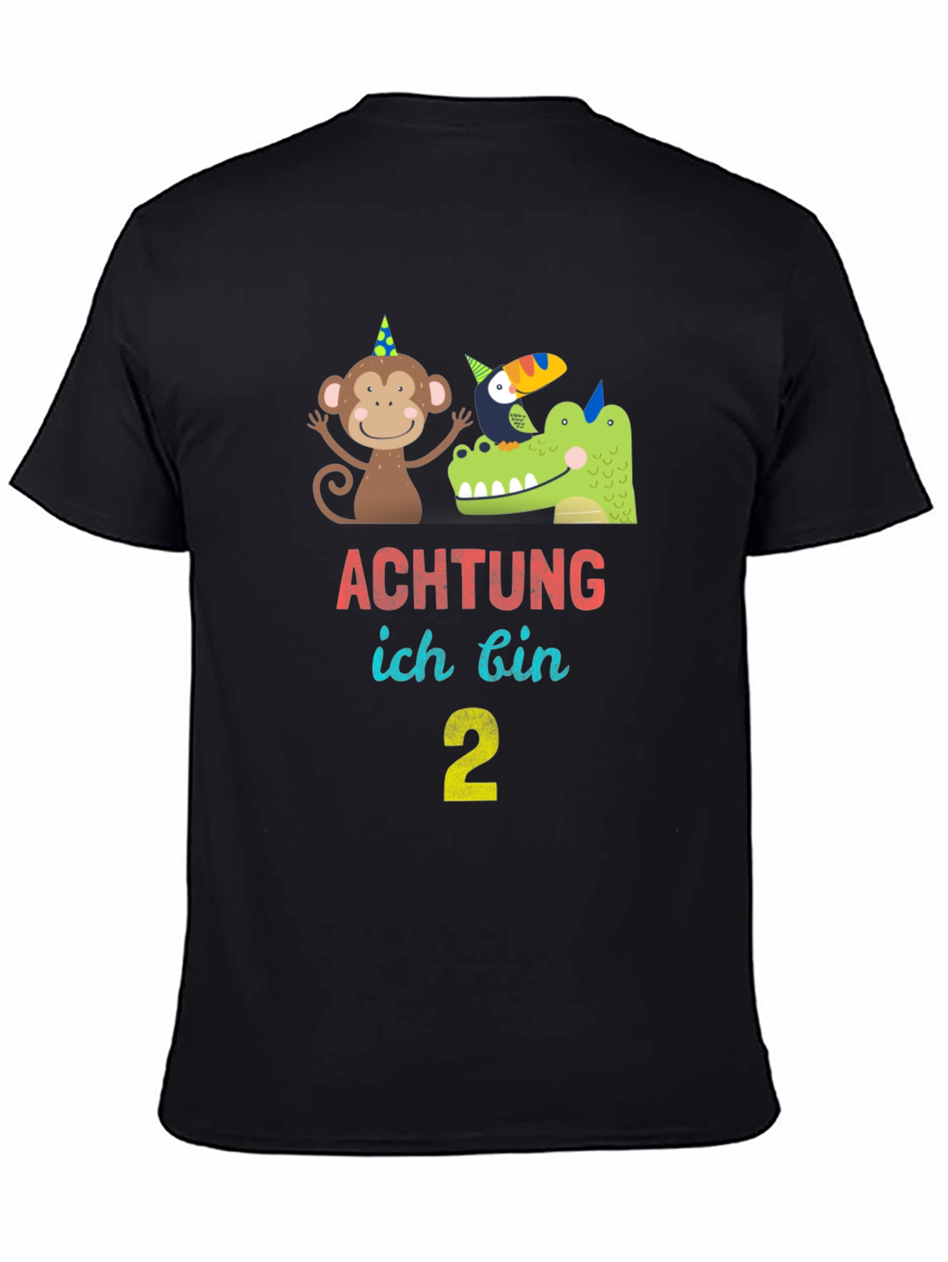 Achtung Ich Bin 2nd Birthday Shirt