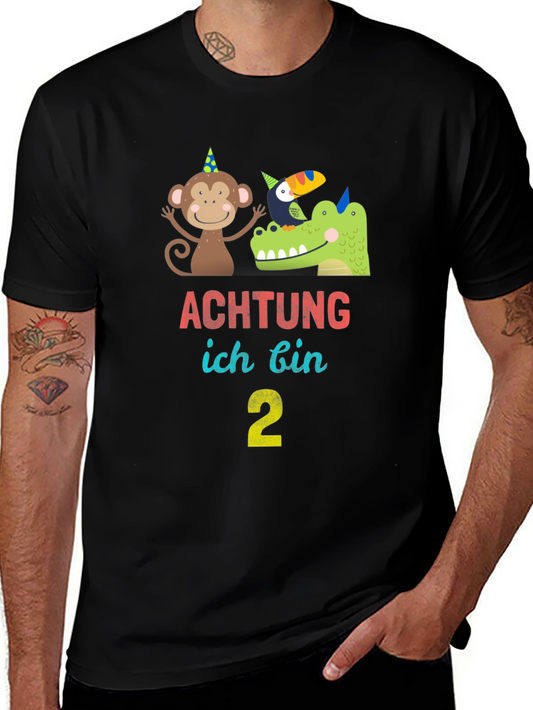 Achtung Ich Bin 2nd Birthday Shirt