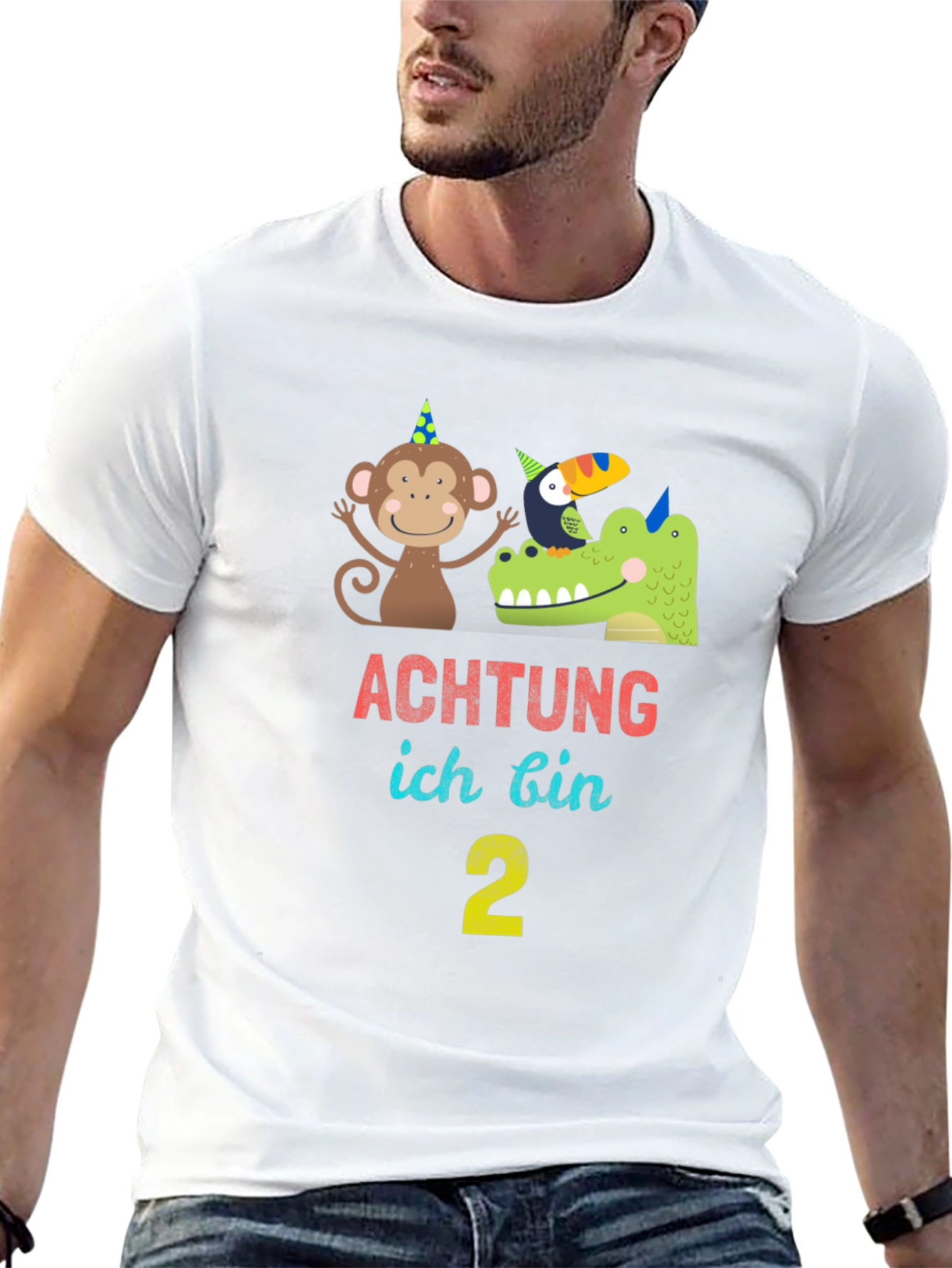 Achtung Ich Bin 2nd Birthday Shirt
