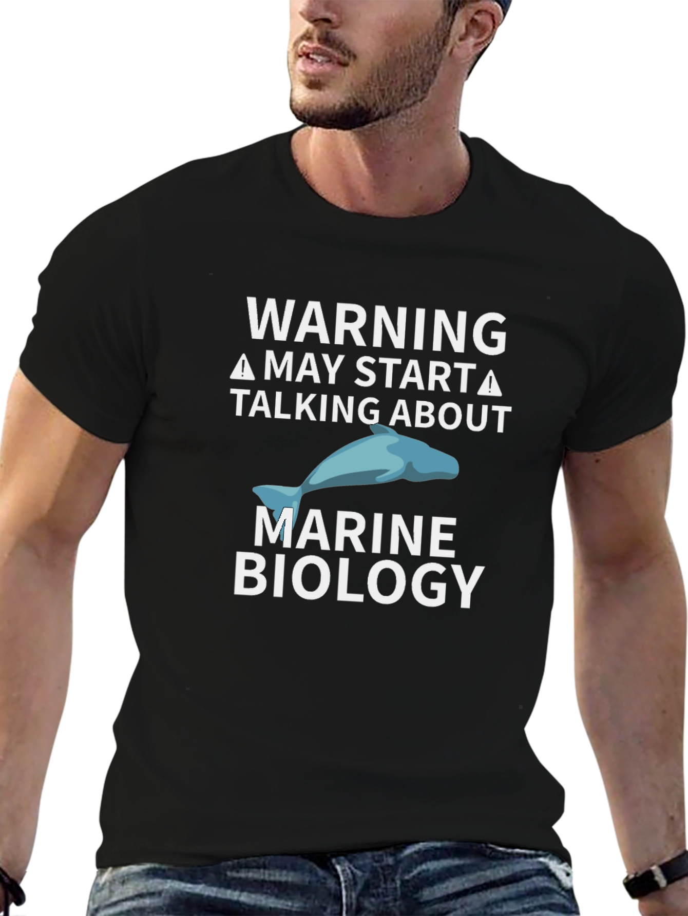 Warning Marine Biology T-Shirt