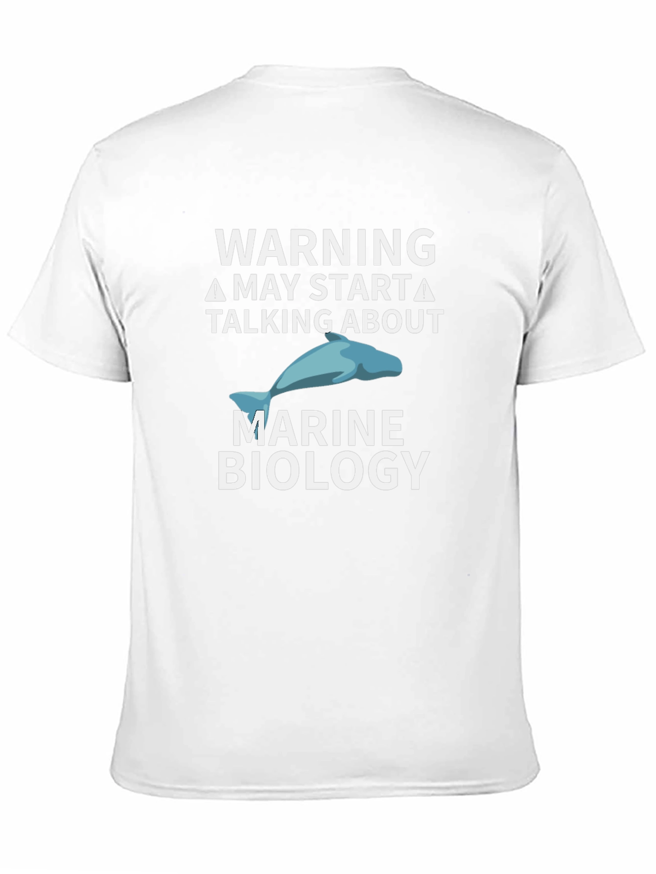 Warning Marine Biology T-Shirt