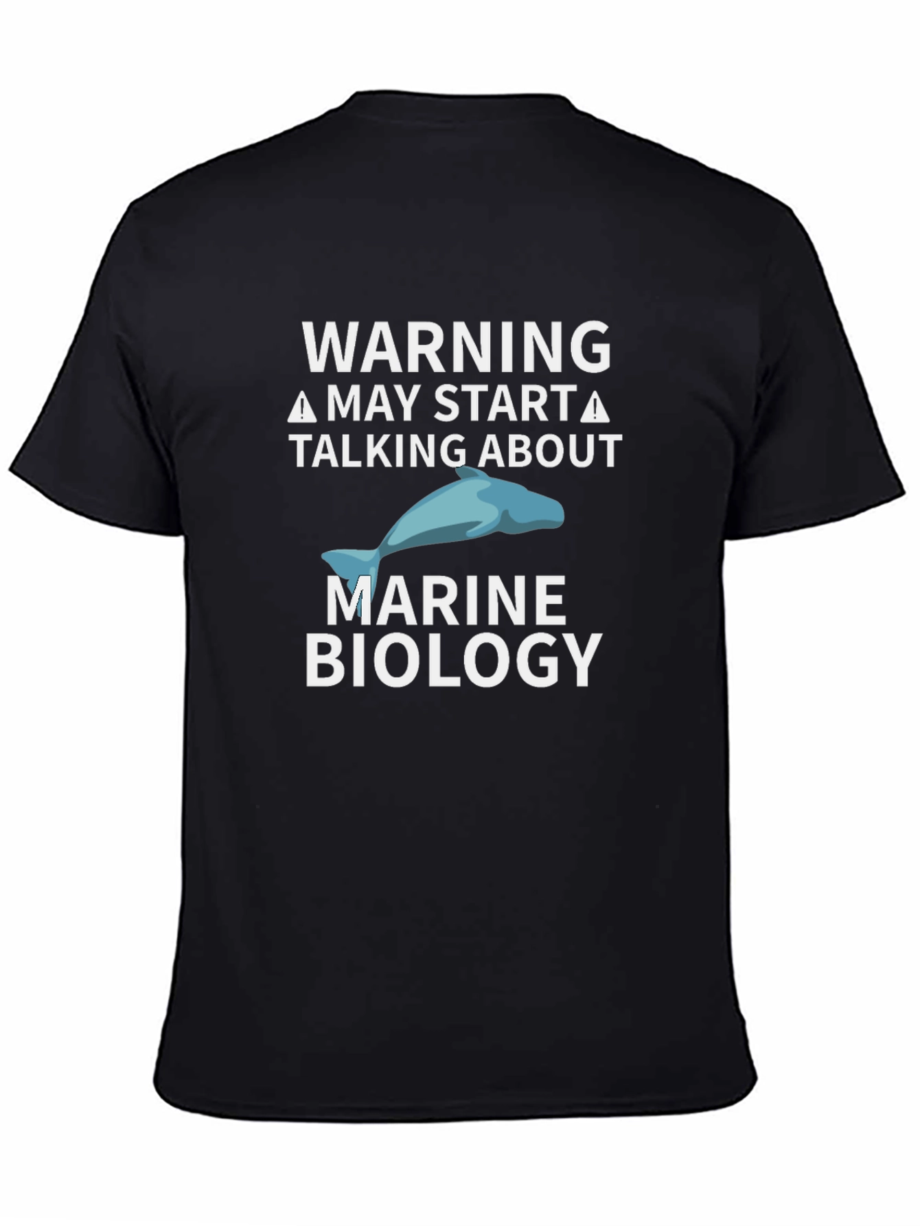 Warning Marine Biology T-Shirt