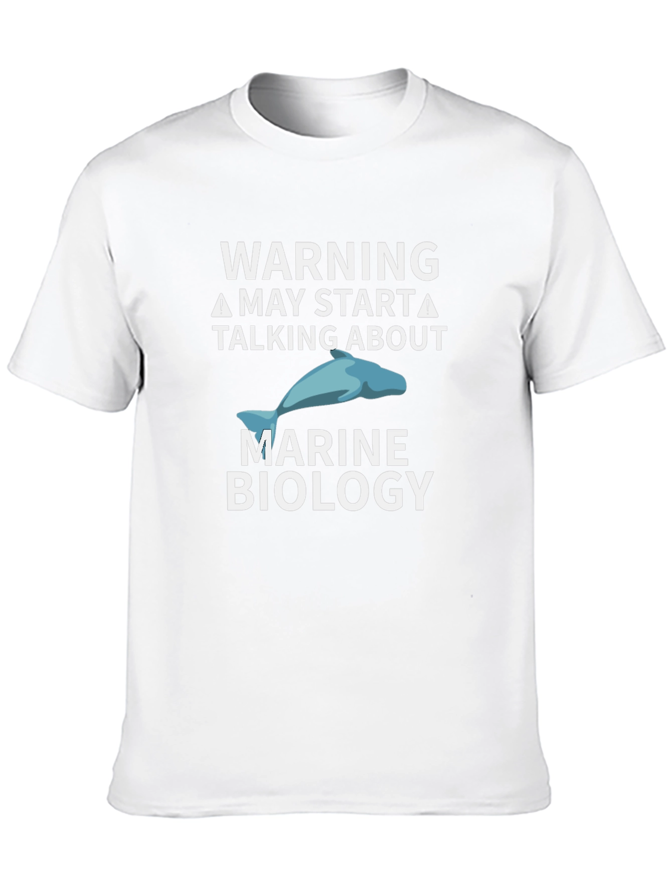 Warning Marine Biology T-Shirt