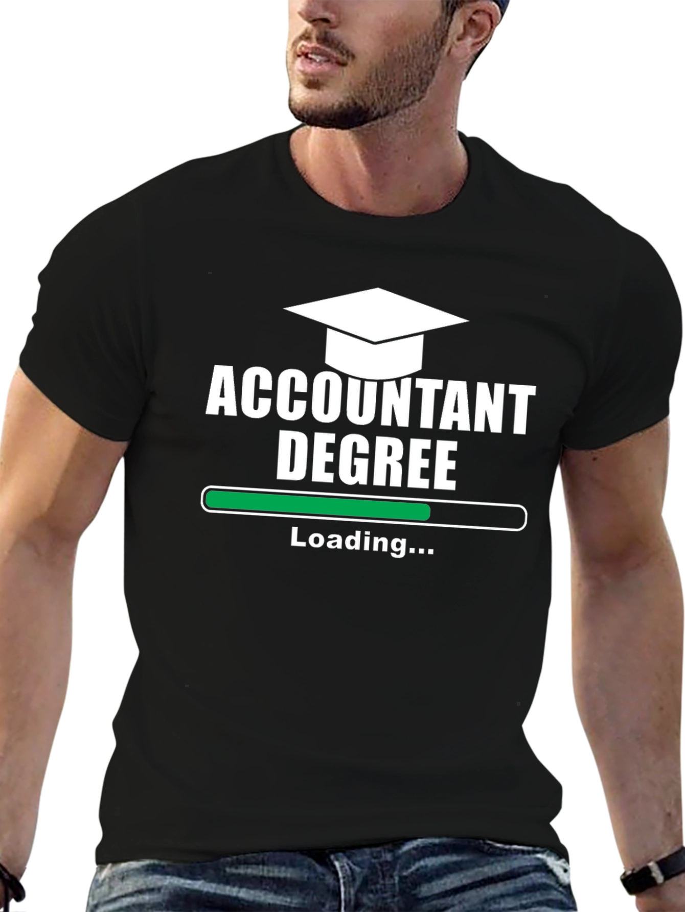 Accountant Degree Loading Funny T-Shirt