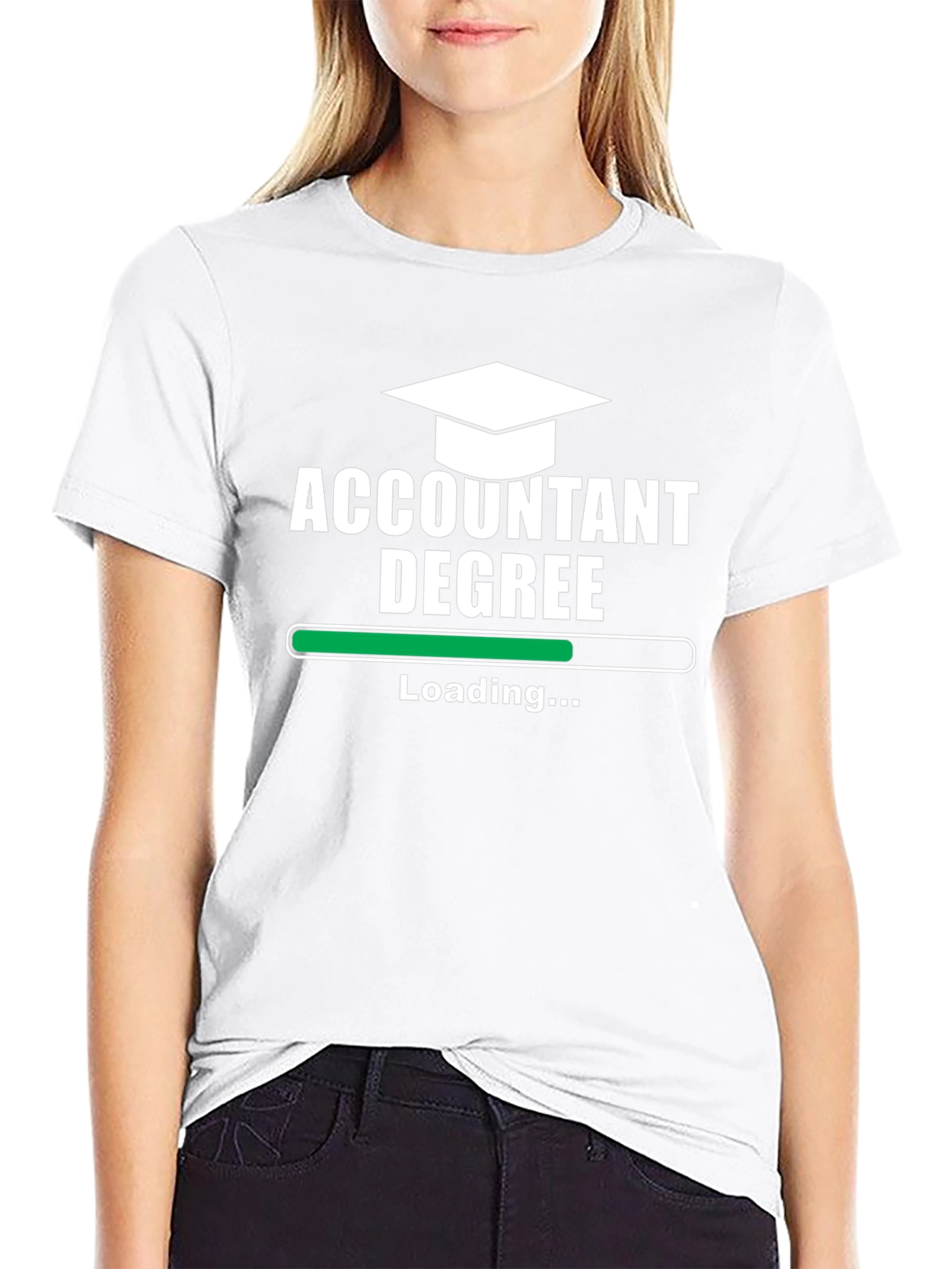 Accountant Degree Loading Funny T-Shirt