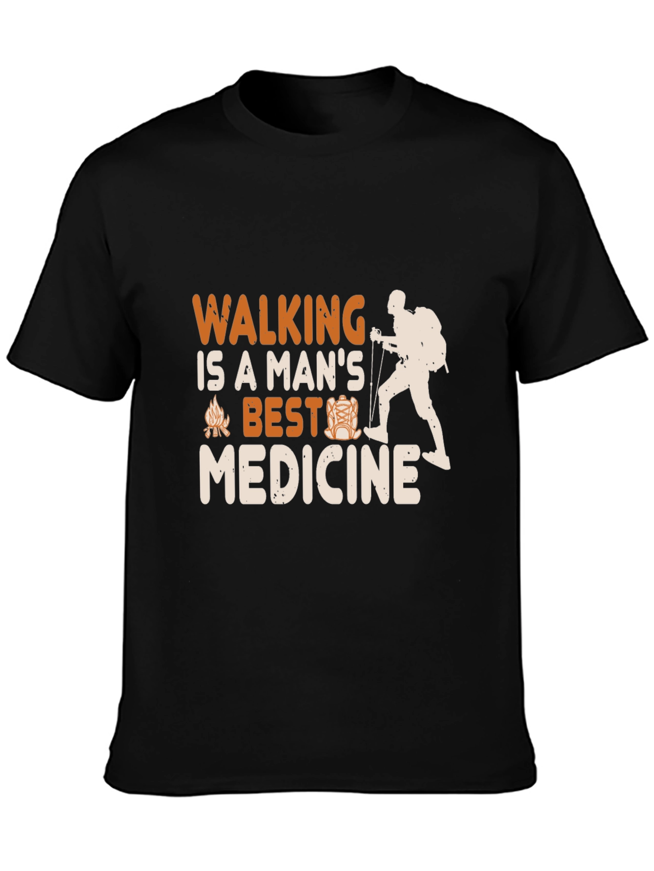 Walking is Medicine Graphic Tee