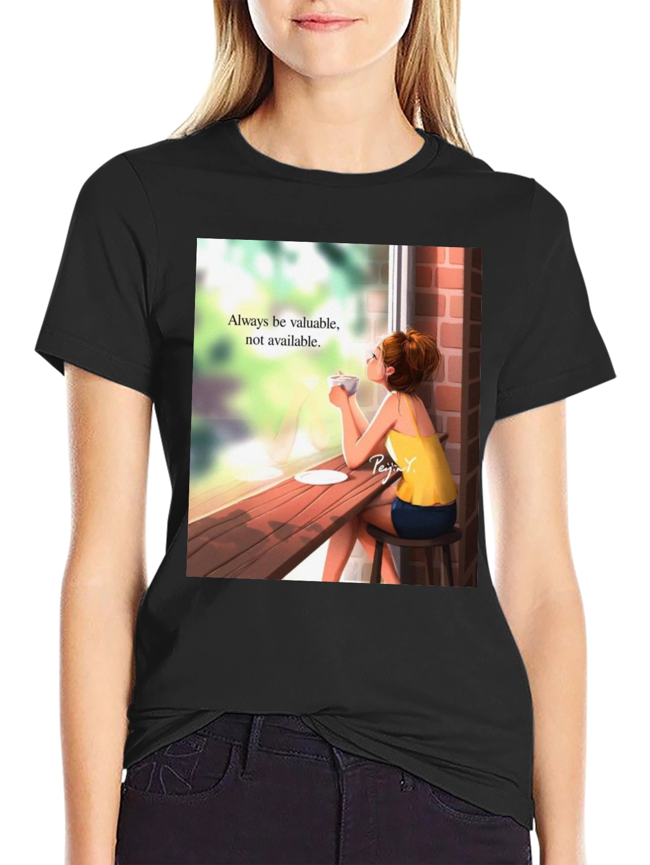 Always Valuable Graphic T-Shirt