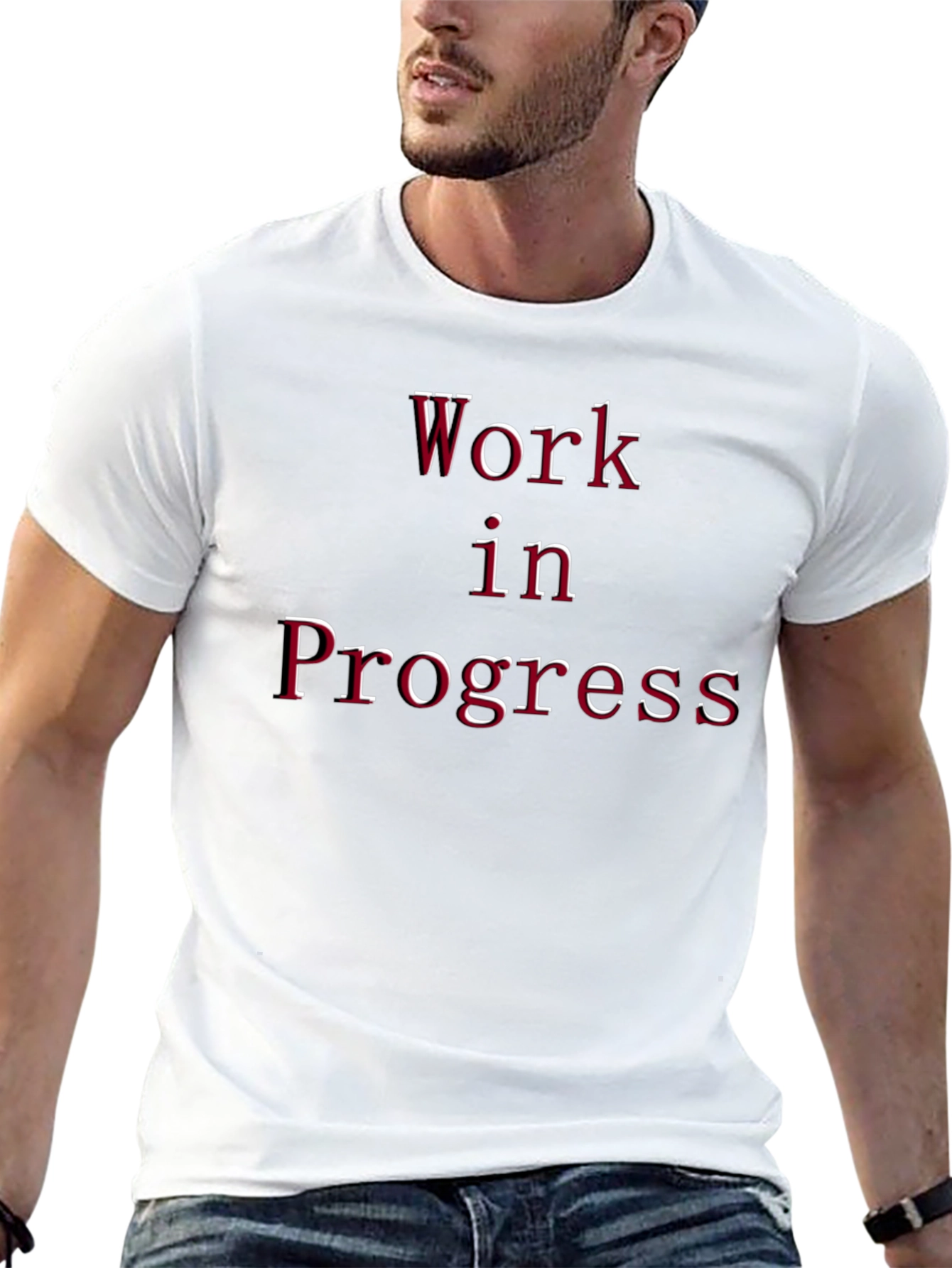 Work in Progress Graphic Tee - Black