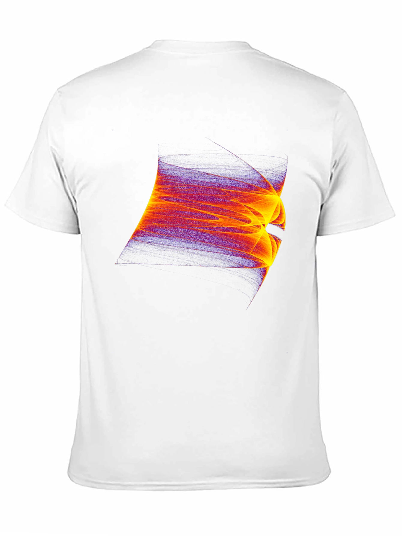 Abstract Fire T-Shirt - Black Graphic Tee