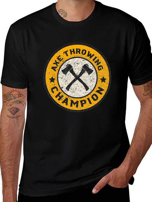 Axe Throwing Champion Graphic T-Shirt
