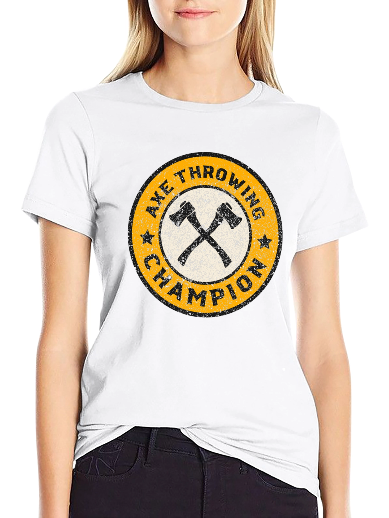 Axe Throwing Champion Graphic T-Shirt