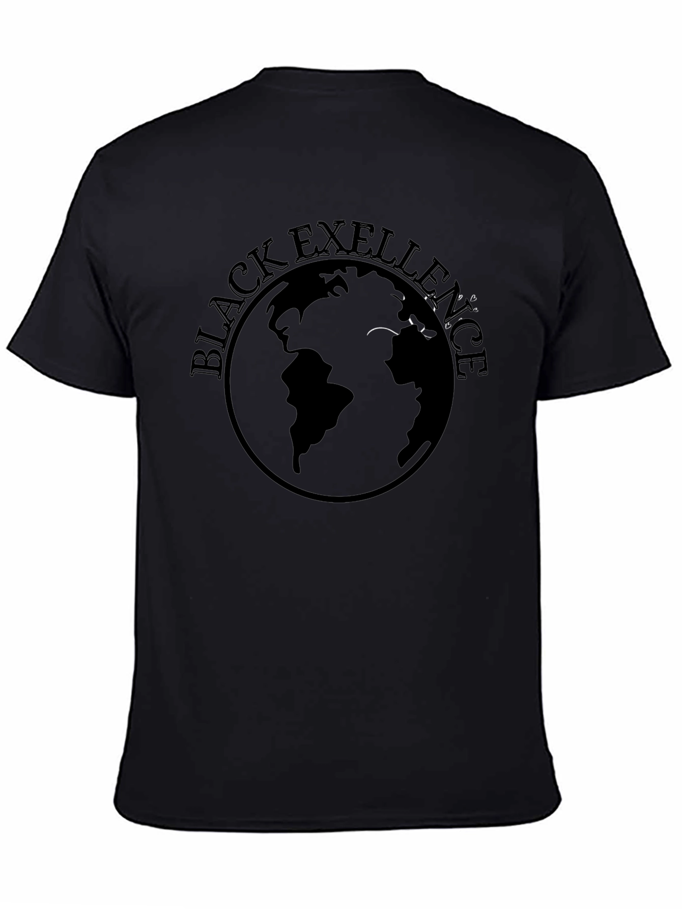 Black Excellence Earth Graphic Tee