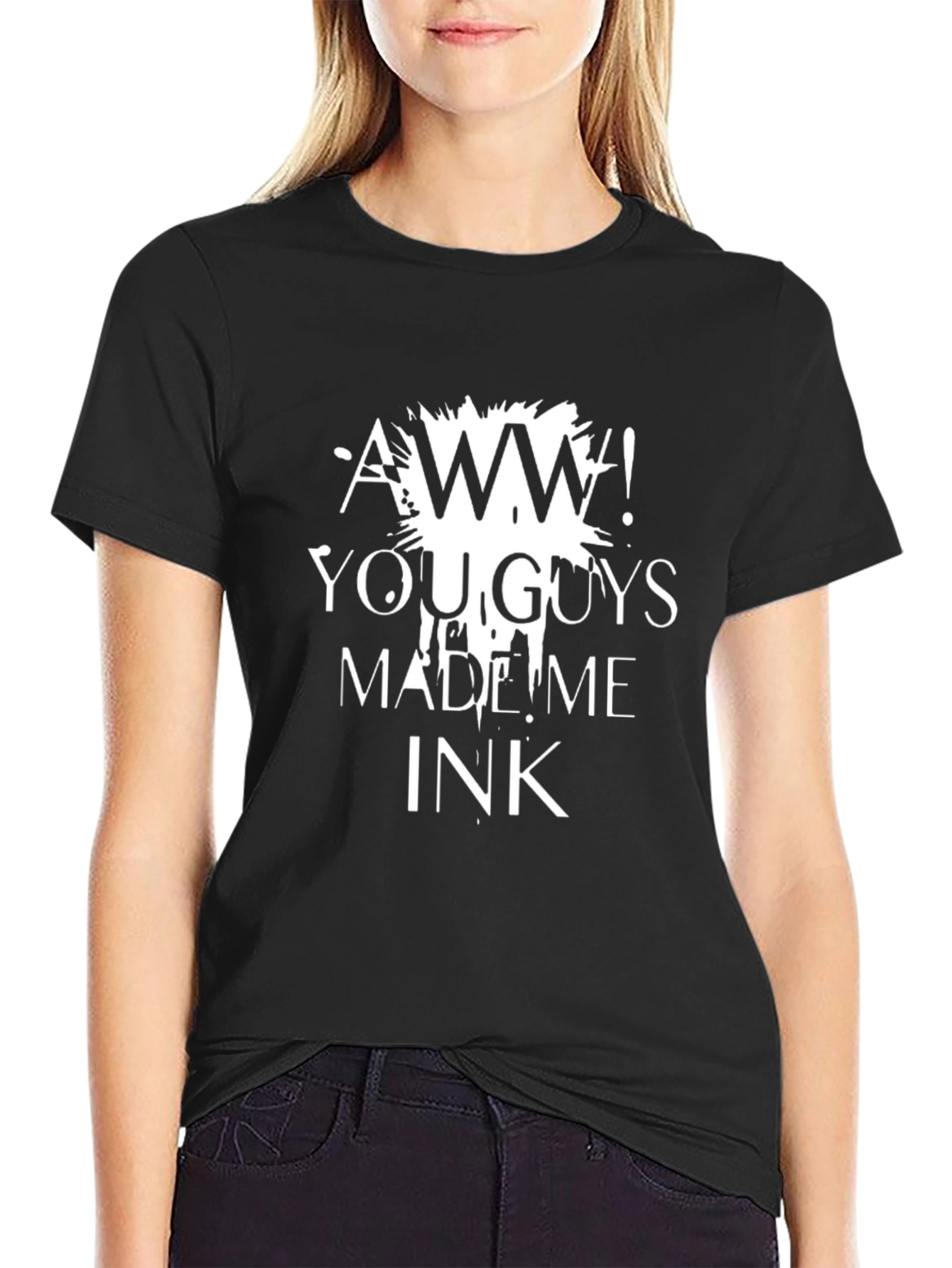 Aww! You Guys Made Me Ink Graphic Tee
