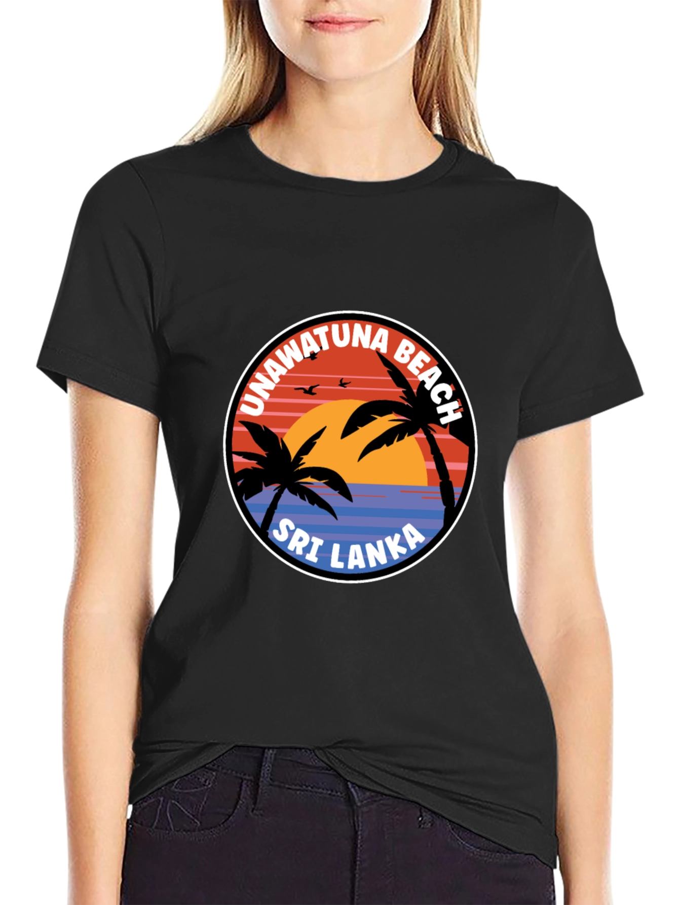 Unawatuna Beach Sri Lanka T-Shirt