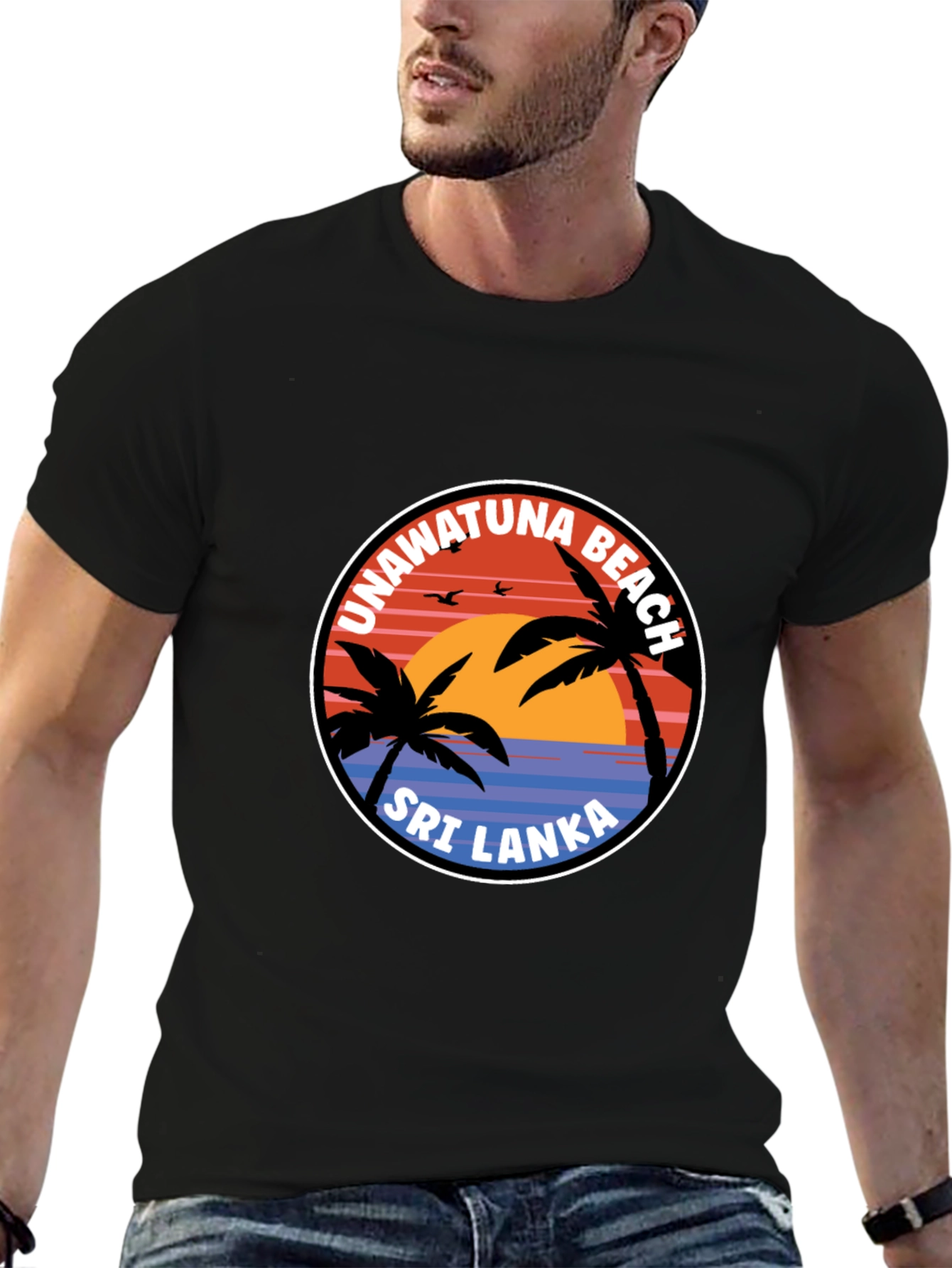 Unawatuna Beach Sri Lanka T-Shirt