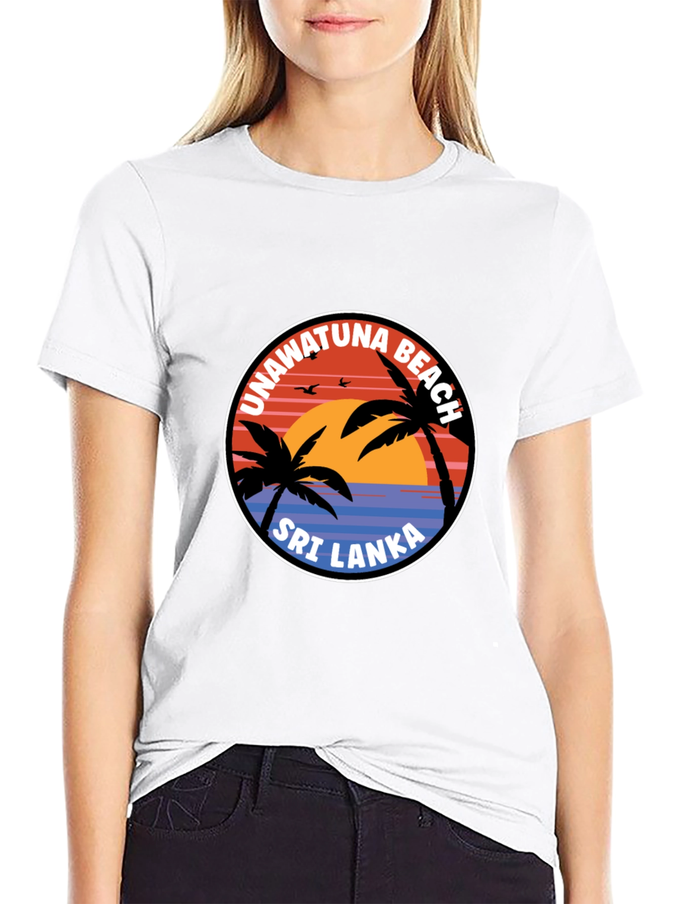 Unawatuna Beach Sri Lanka T-Shirt