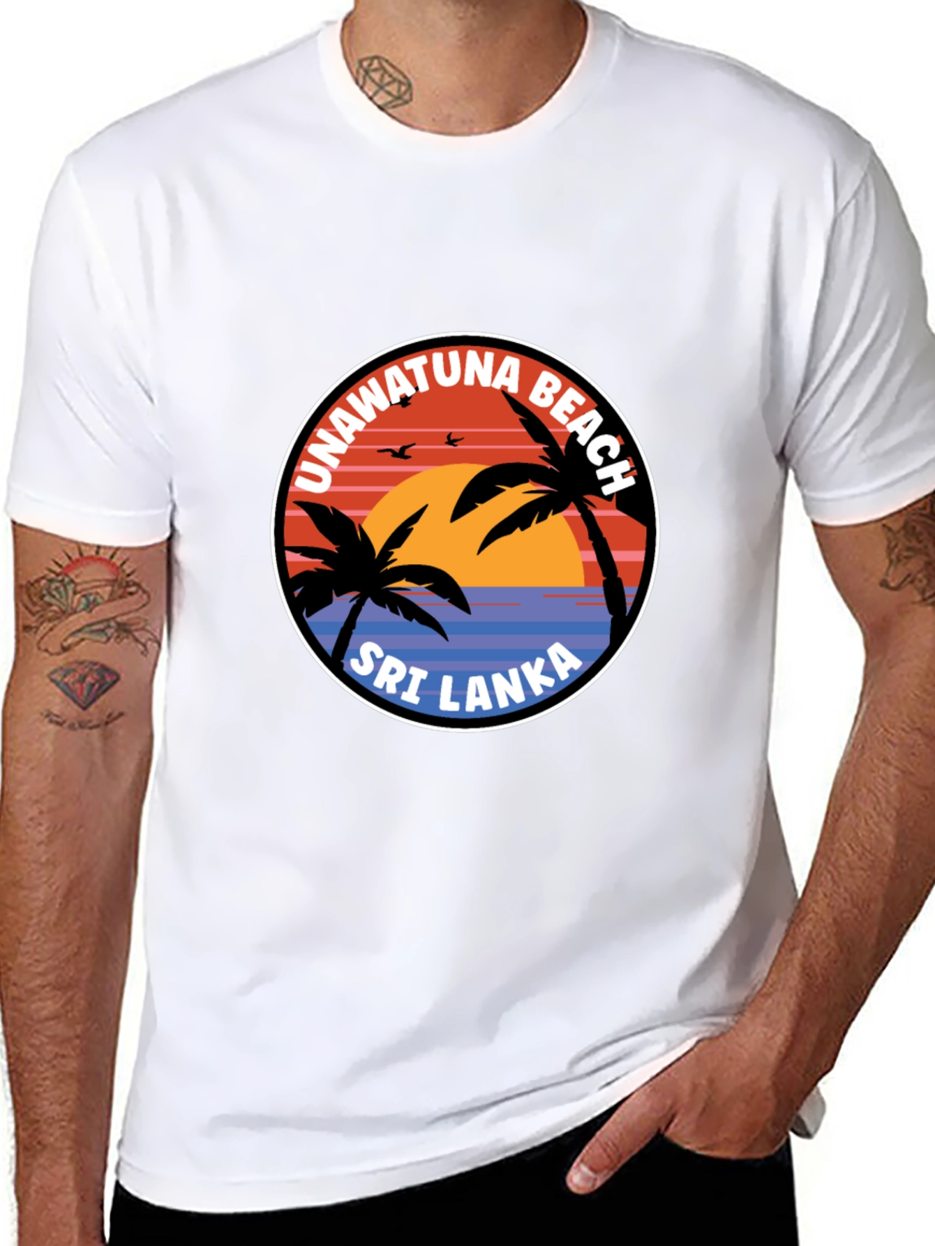Unawatuna Beach Sri Lanka T-Shirt