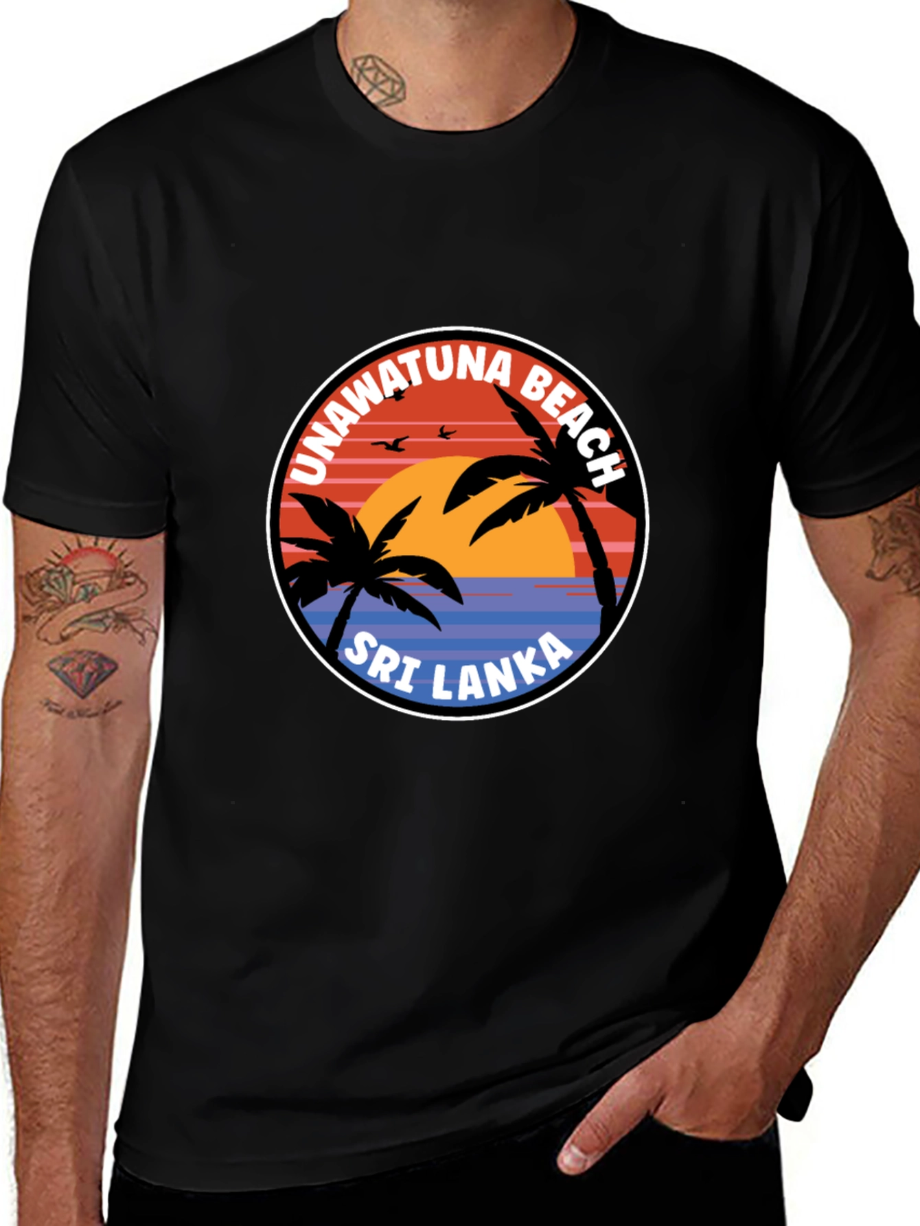 Unawatuna Beach Sri Lanka T-Shirt