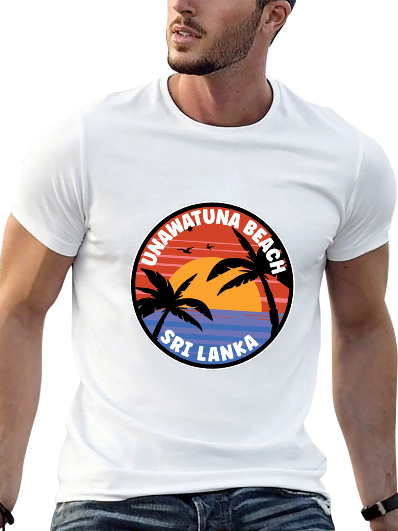 Unawatuna Beach Sri Lanka T-Shirt