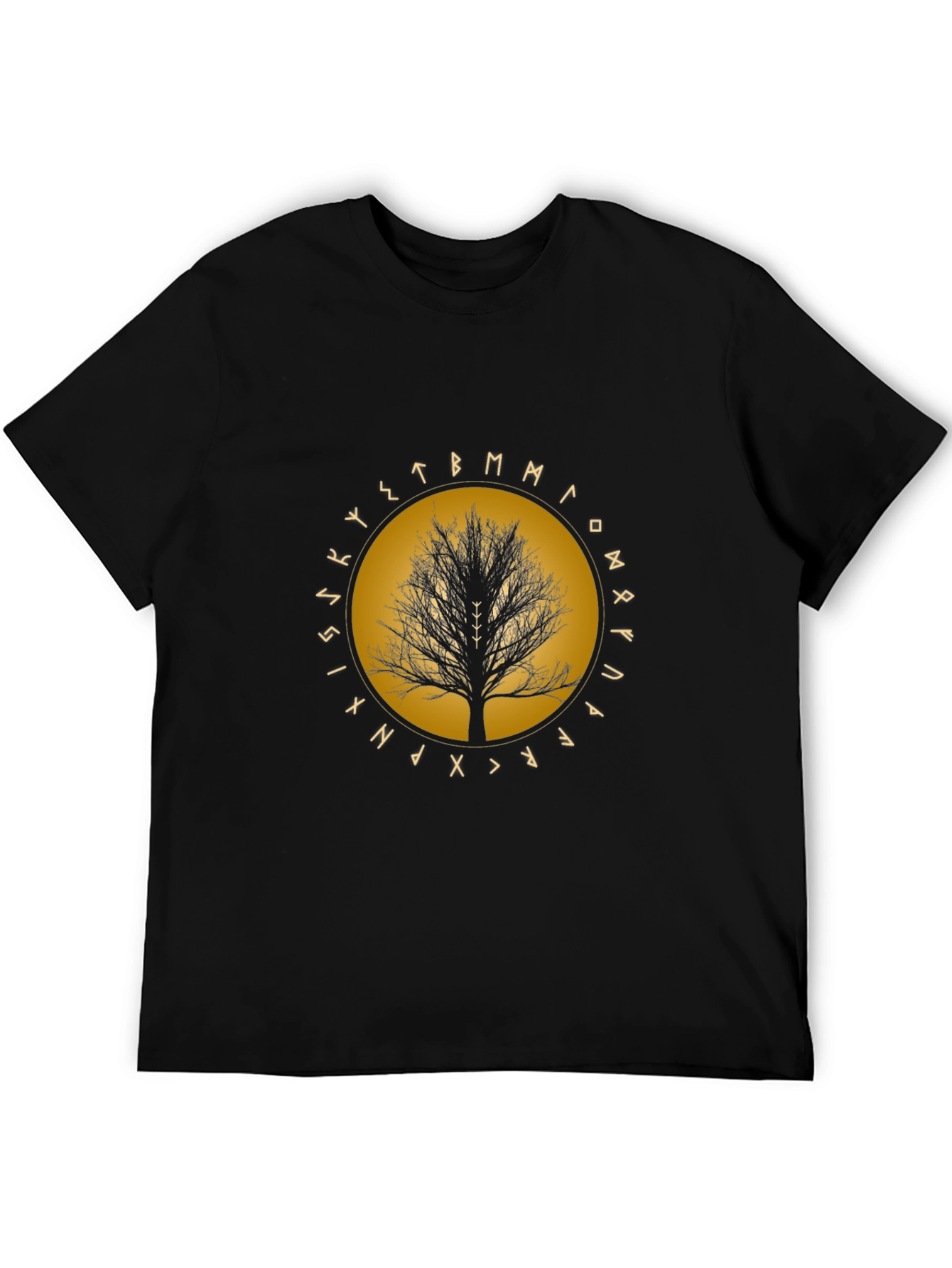 Yggdrasil Tree of Life Viking Rune T-Shirt