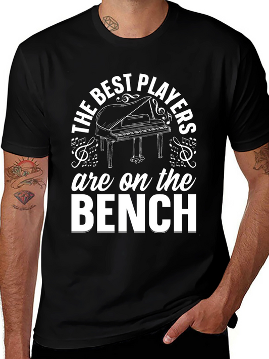 The Best Players Piano Graphic Tee