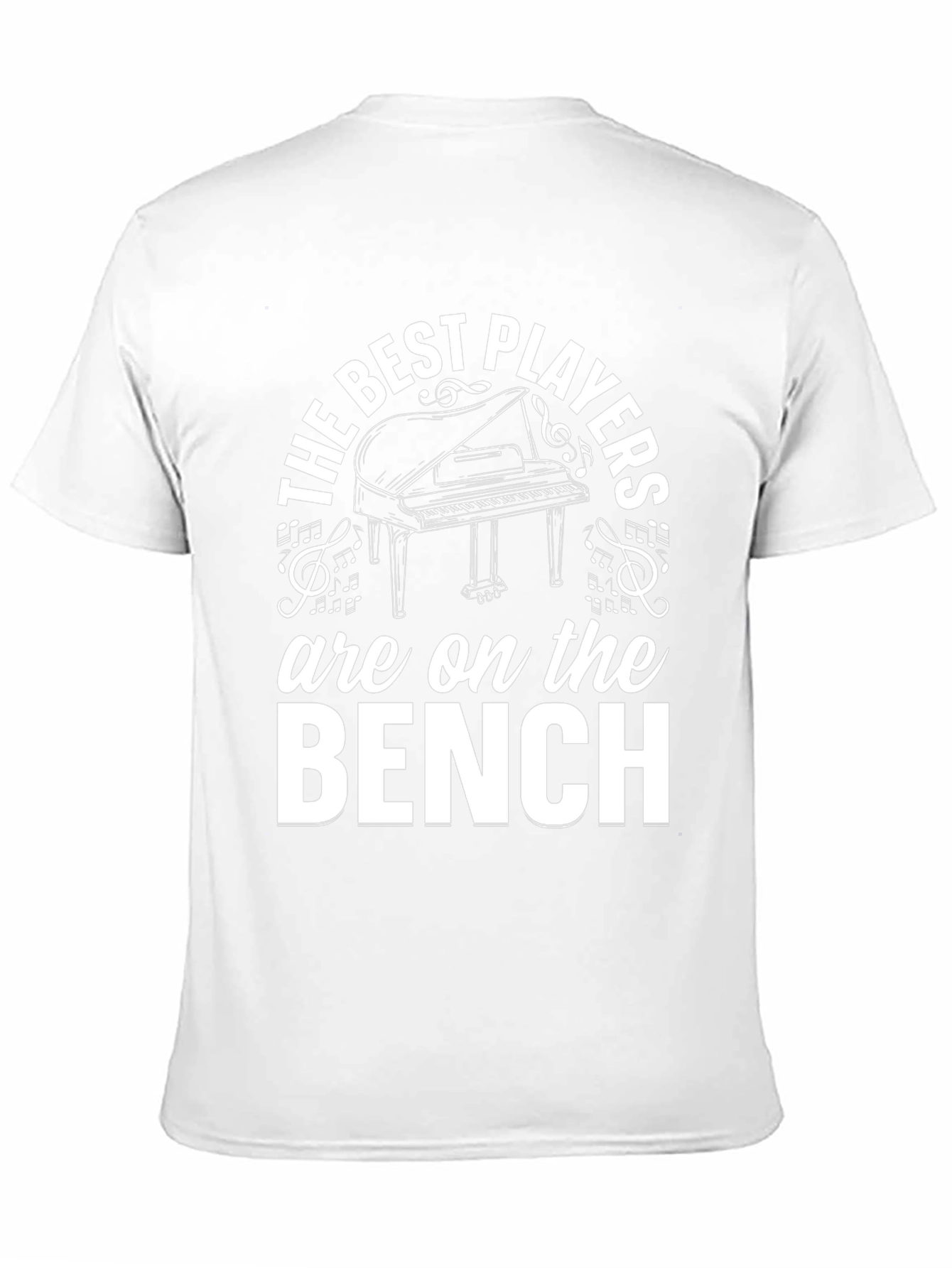 The Best Players Piano Graphic Tee