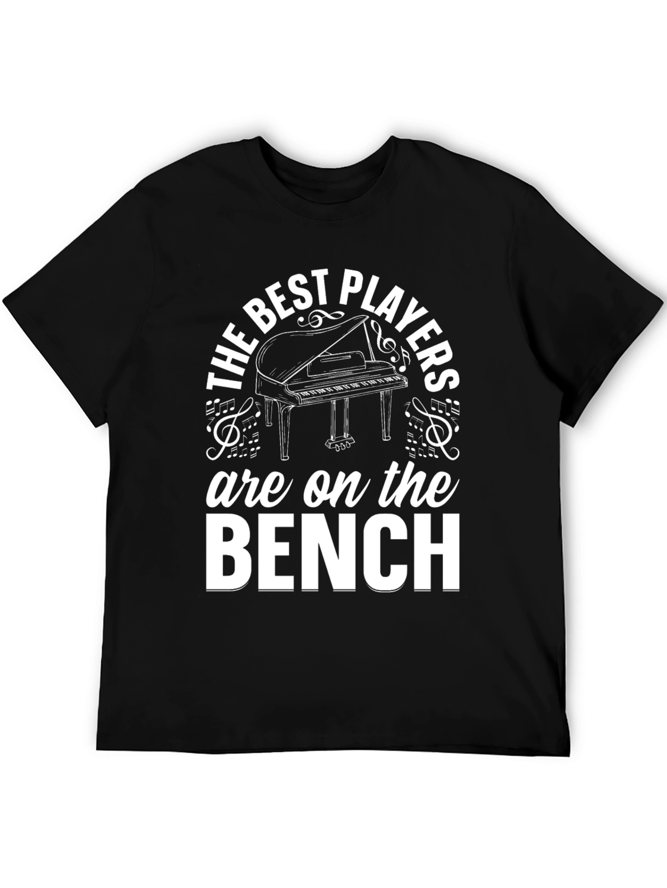 The Best Players Piano Graphic Tee