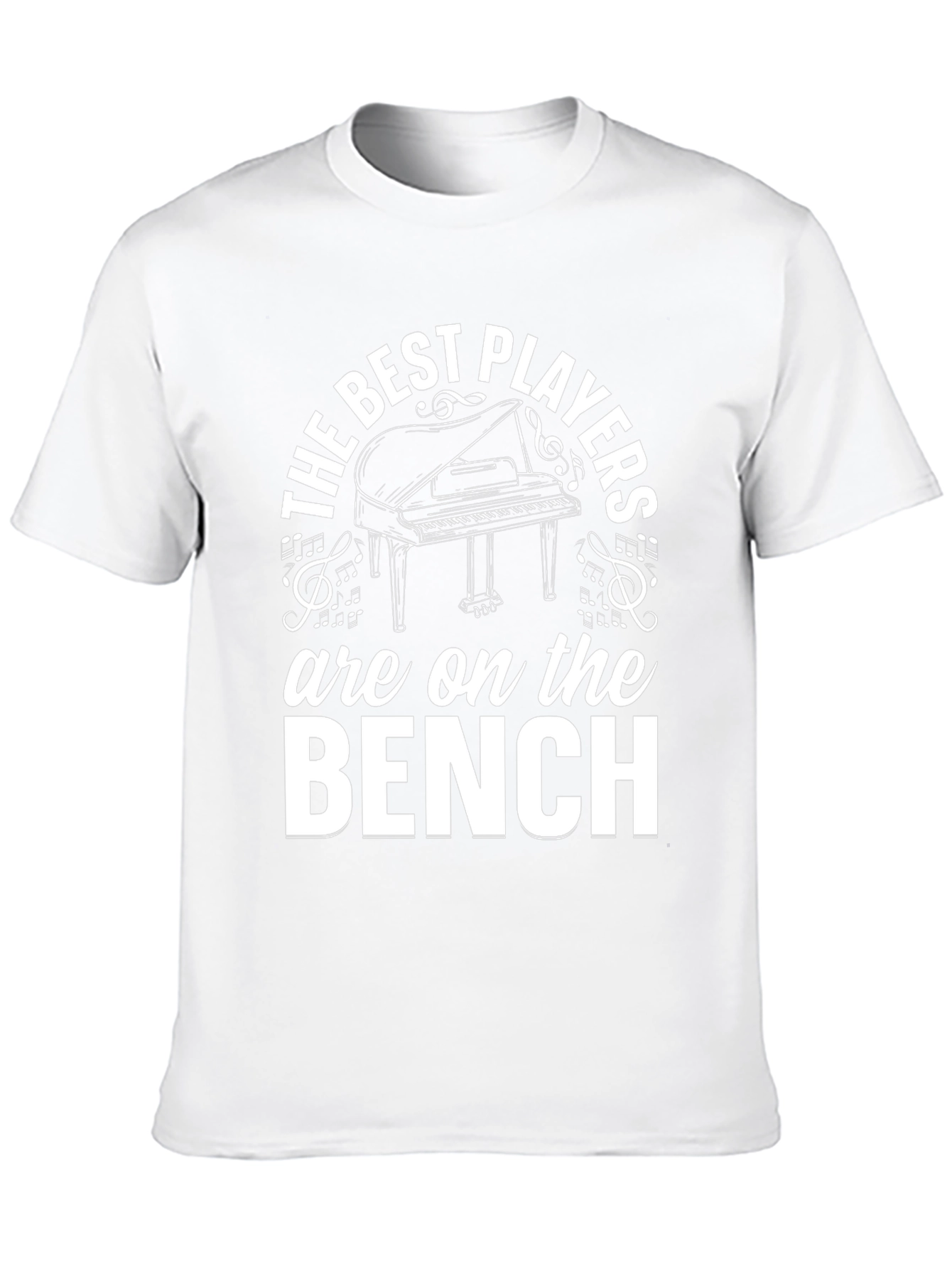 The Best Players Piano Graphic Tee