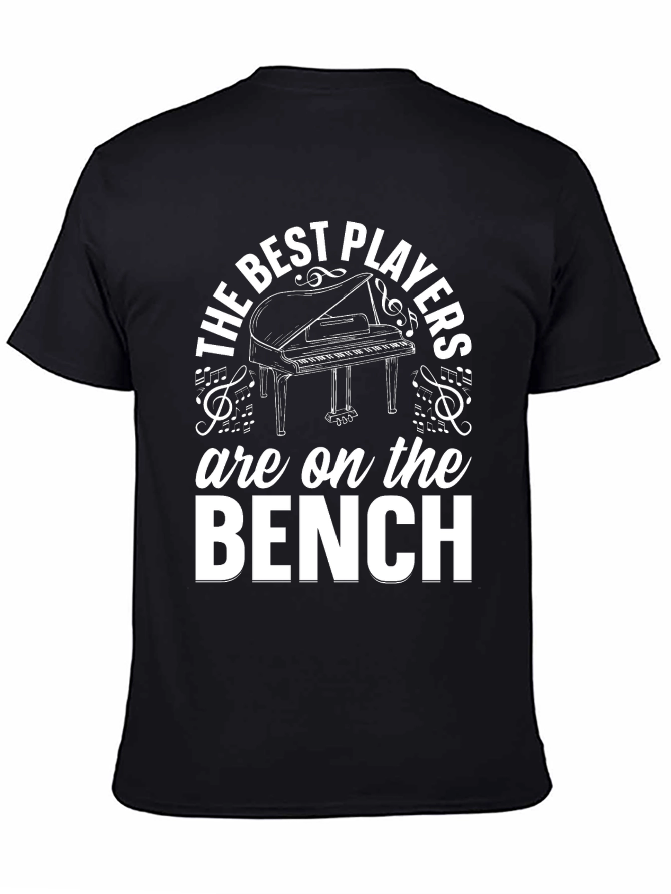 The Best Players Piano Graphic Tee