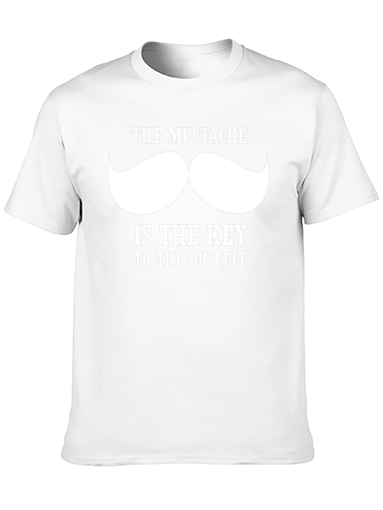 The Mustache is The Key T-Shirt