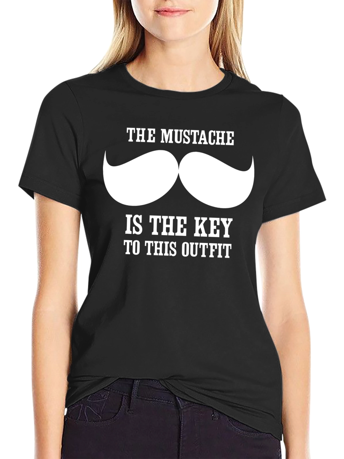 The Mustache is The Key T-Shirt