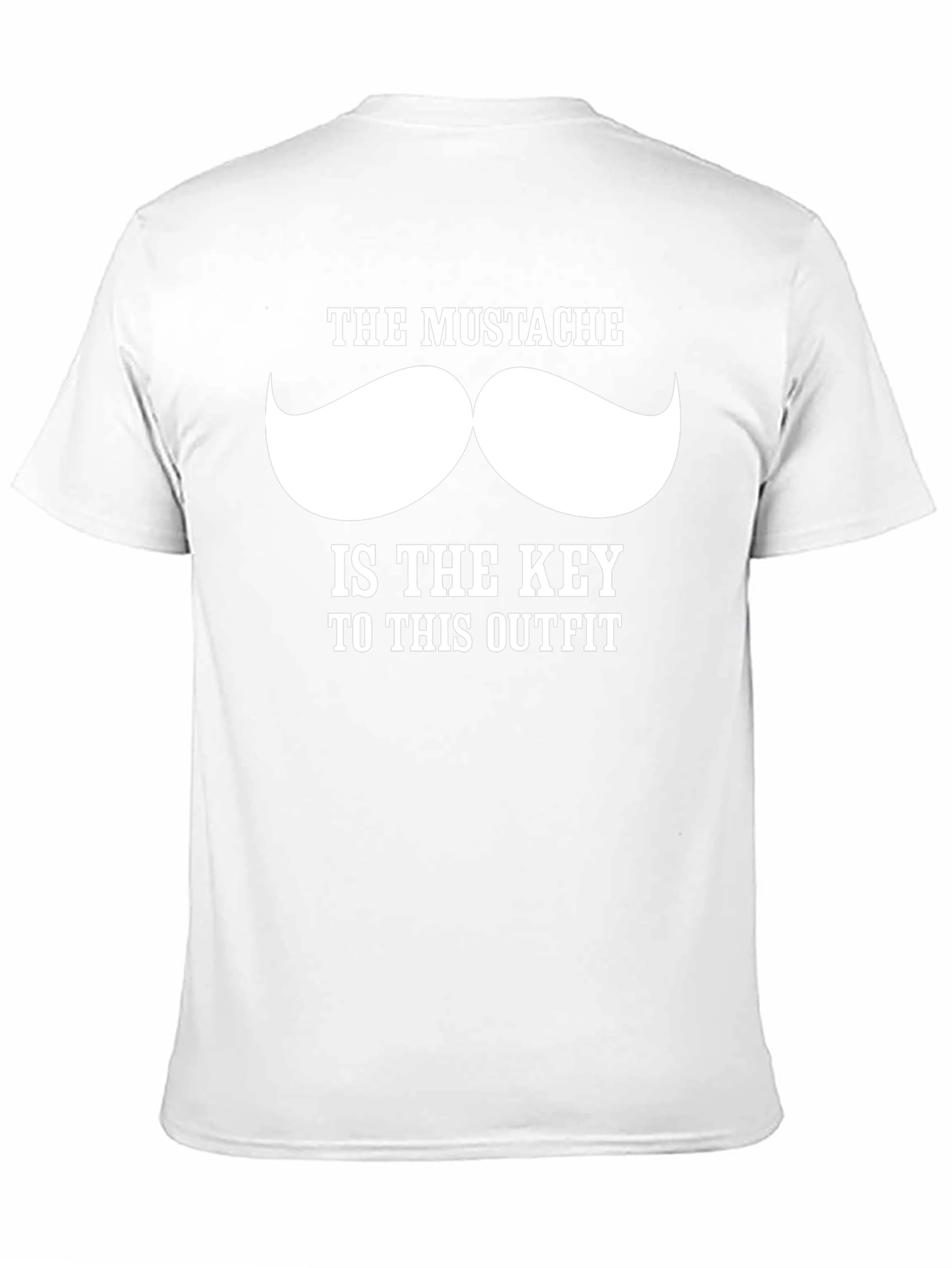 The Mustache is The Key T-Shirt