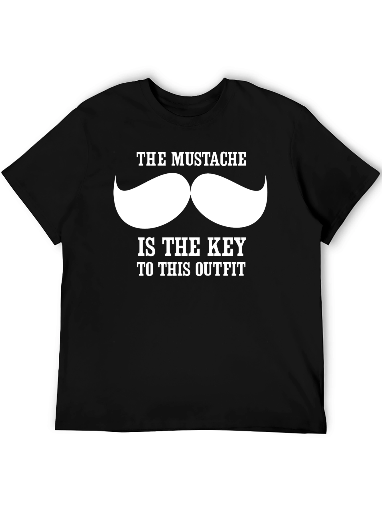 The Mustache is The Key T-Shirt
